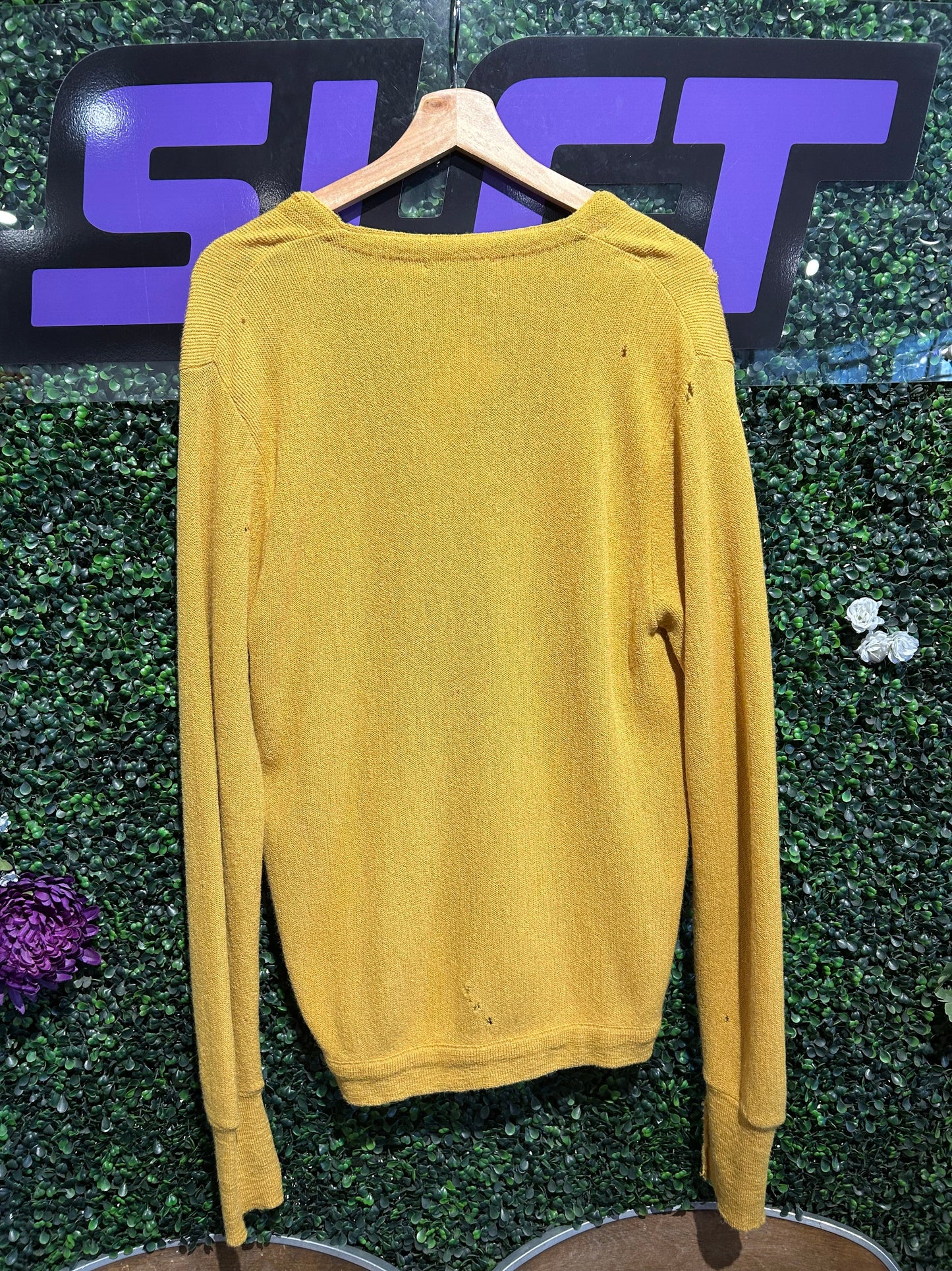 70s Jockey Knit Cardigan. Size M/L