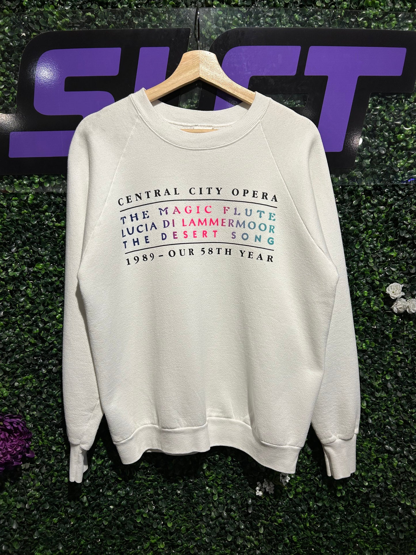 1989 Central City Opera Crewneck. Size M/L