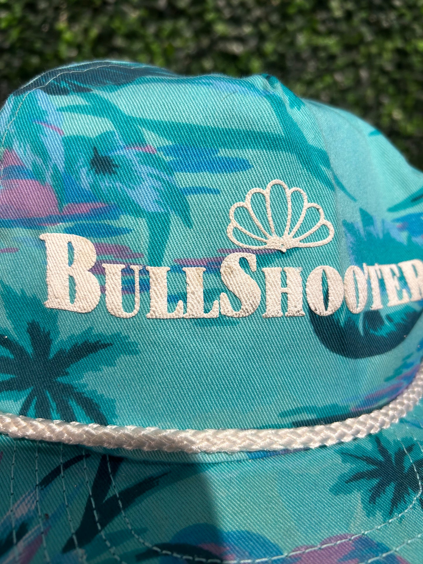 Vintage Bull Shooter Floral Snapback Hat