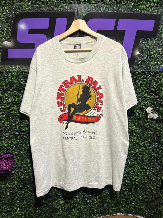90s Central Palace Casino Colorado T-Shirt. Size XL