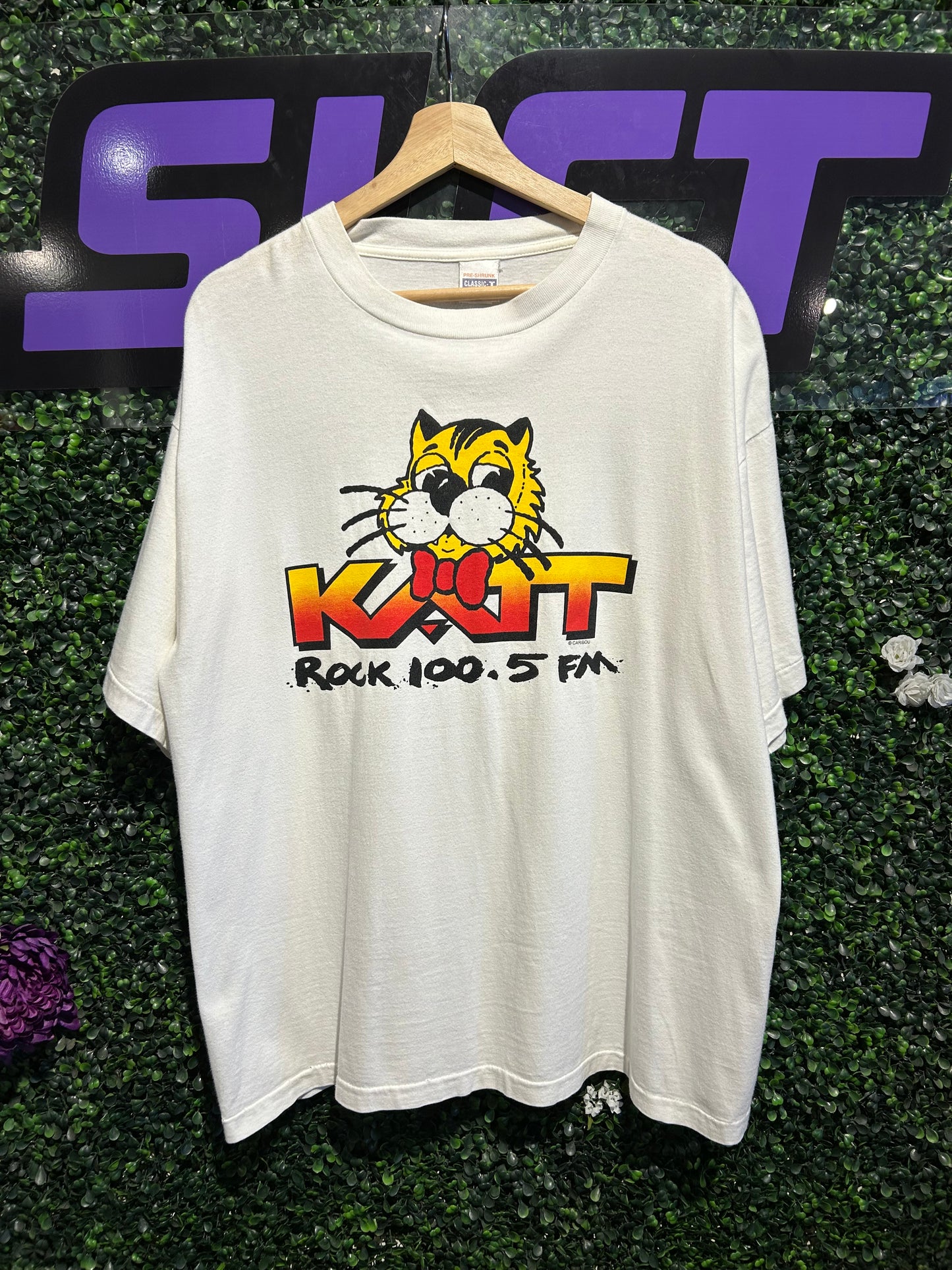 90s KATT Rock Radio T-Shirt. Size XL