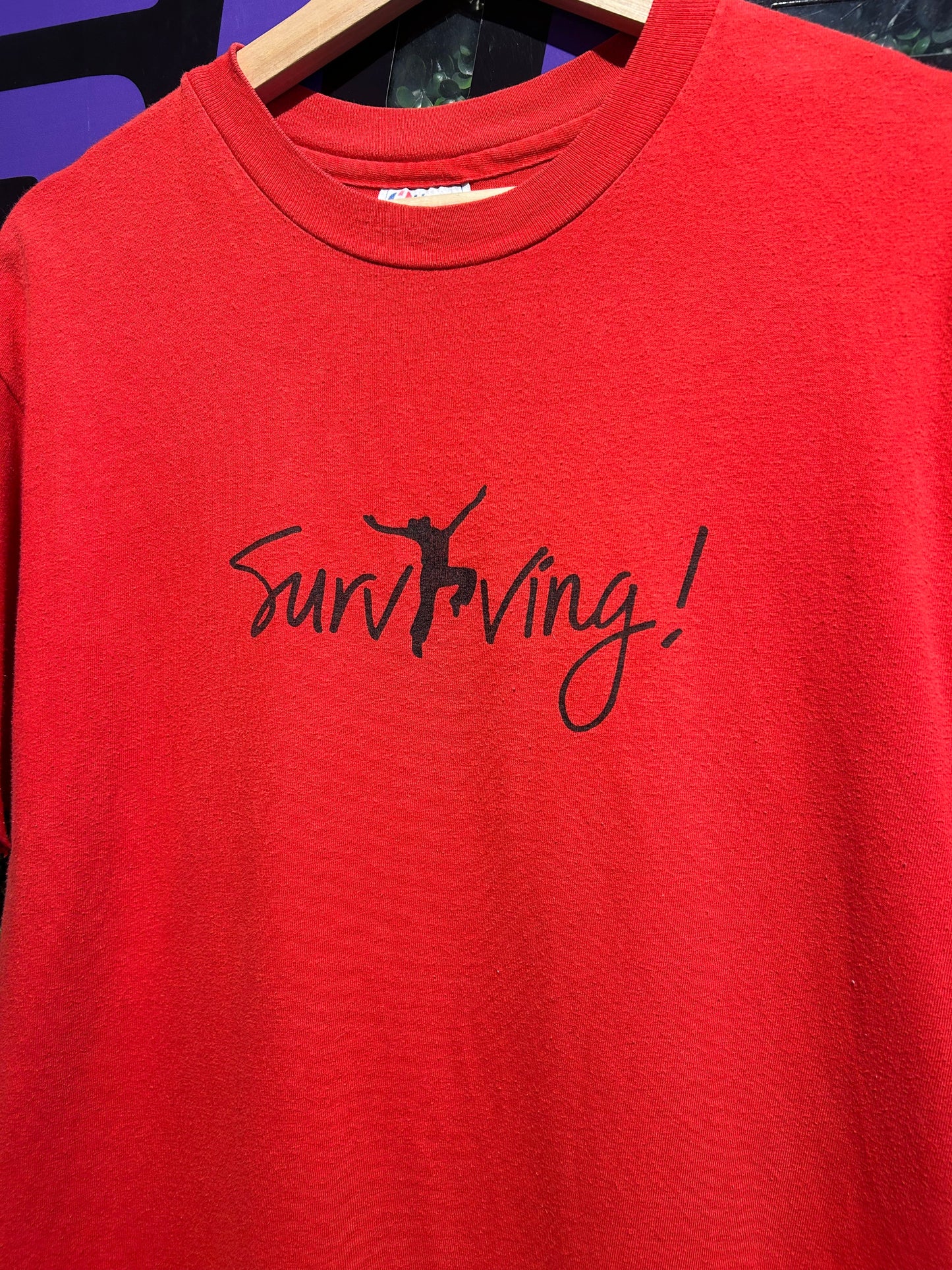 90s Surviving T-Shirt. Size Large