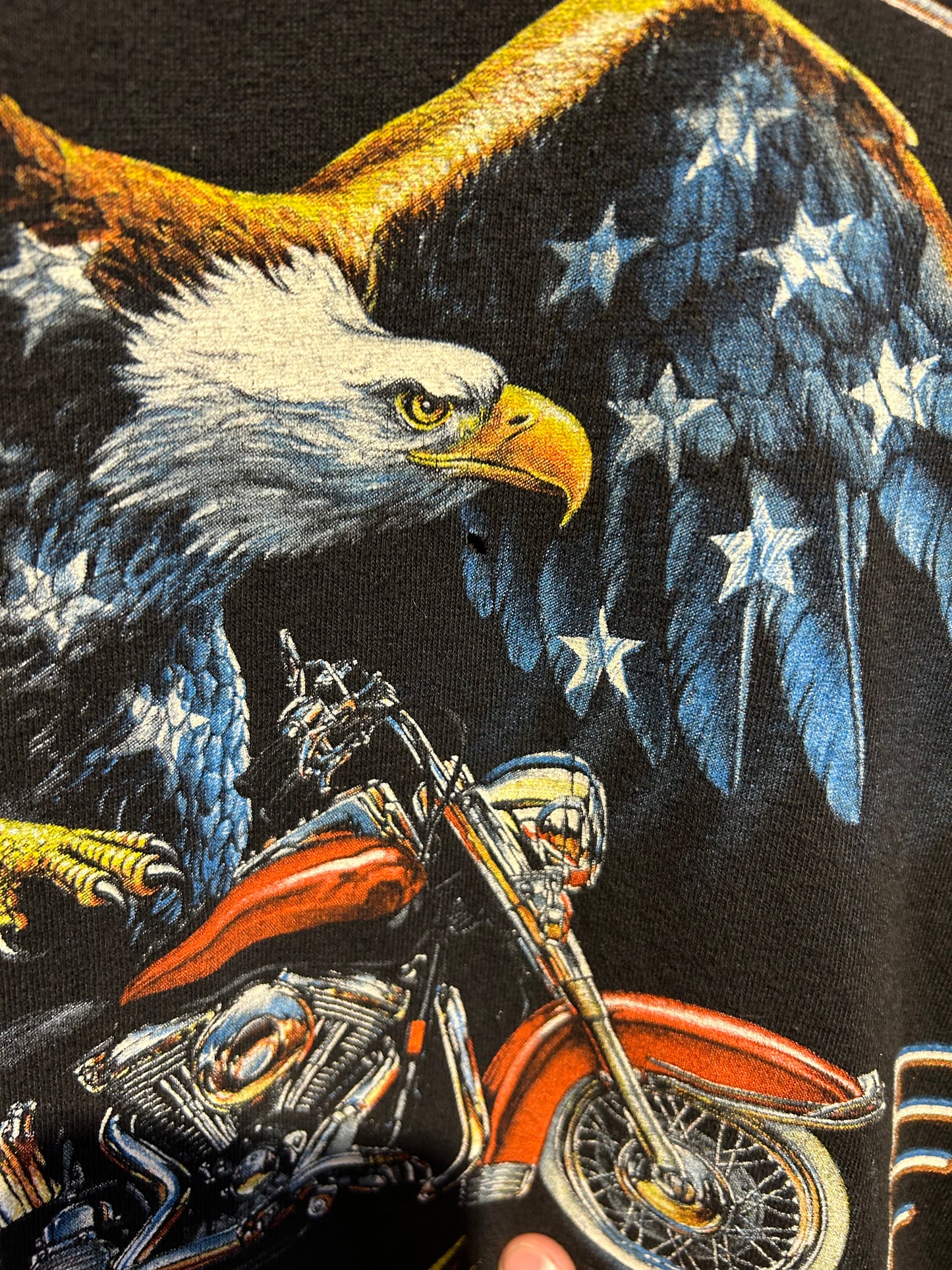 Vintage American Legends Biker T-Shirt. Size XL