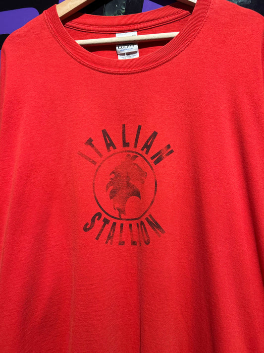 Vintage Italian Stallion LS Shirt. Size XXL