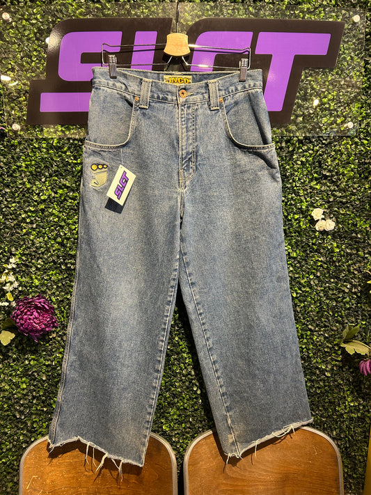 00s JNCO Smoke Stack Denim Pants. Size 32x30