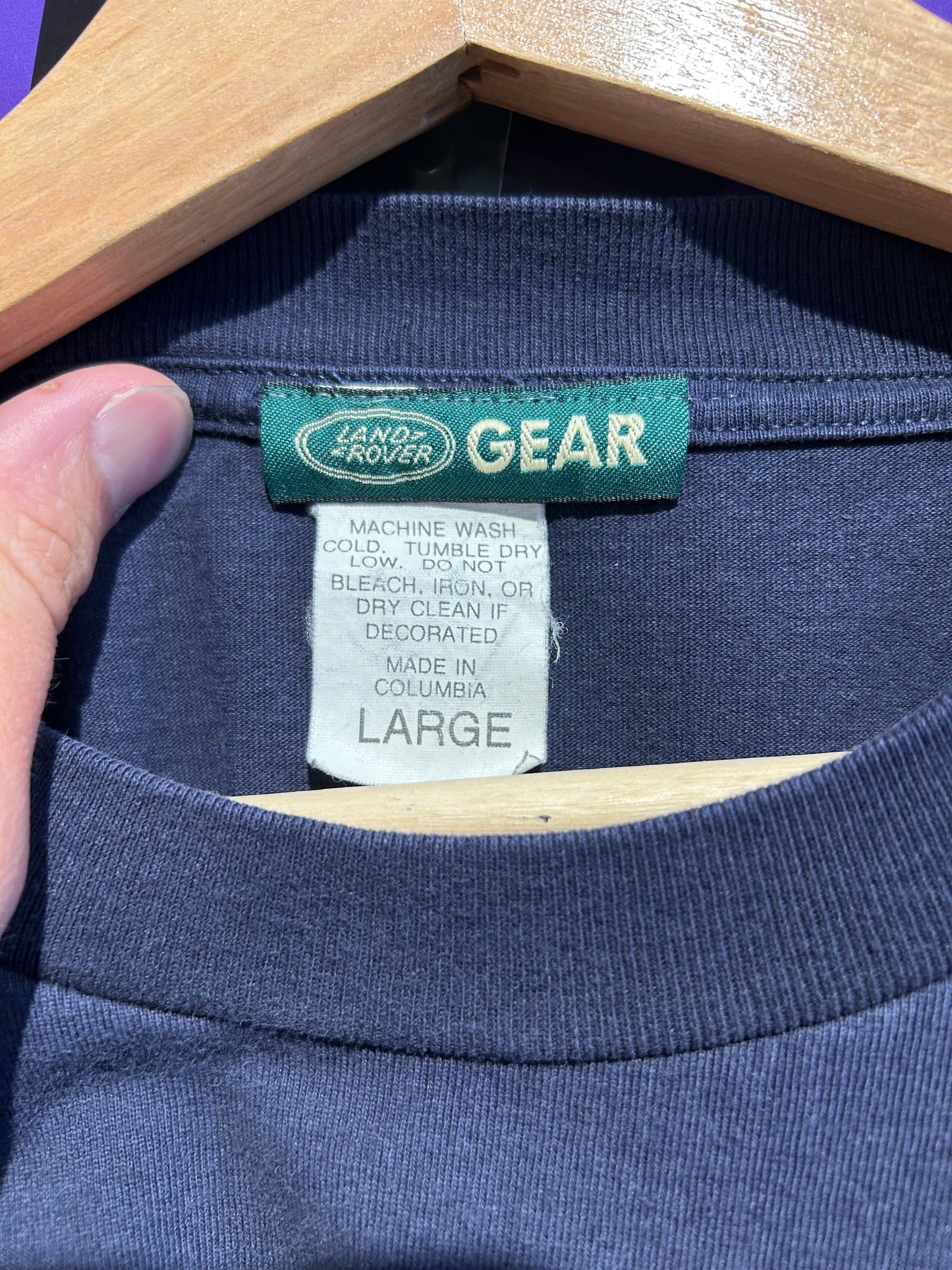 Vintage Land Rover LS Shirt. Size Large