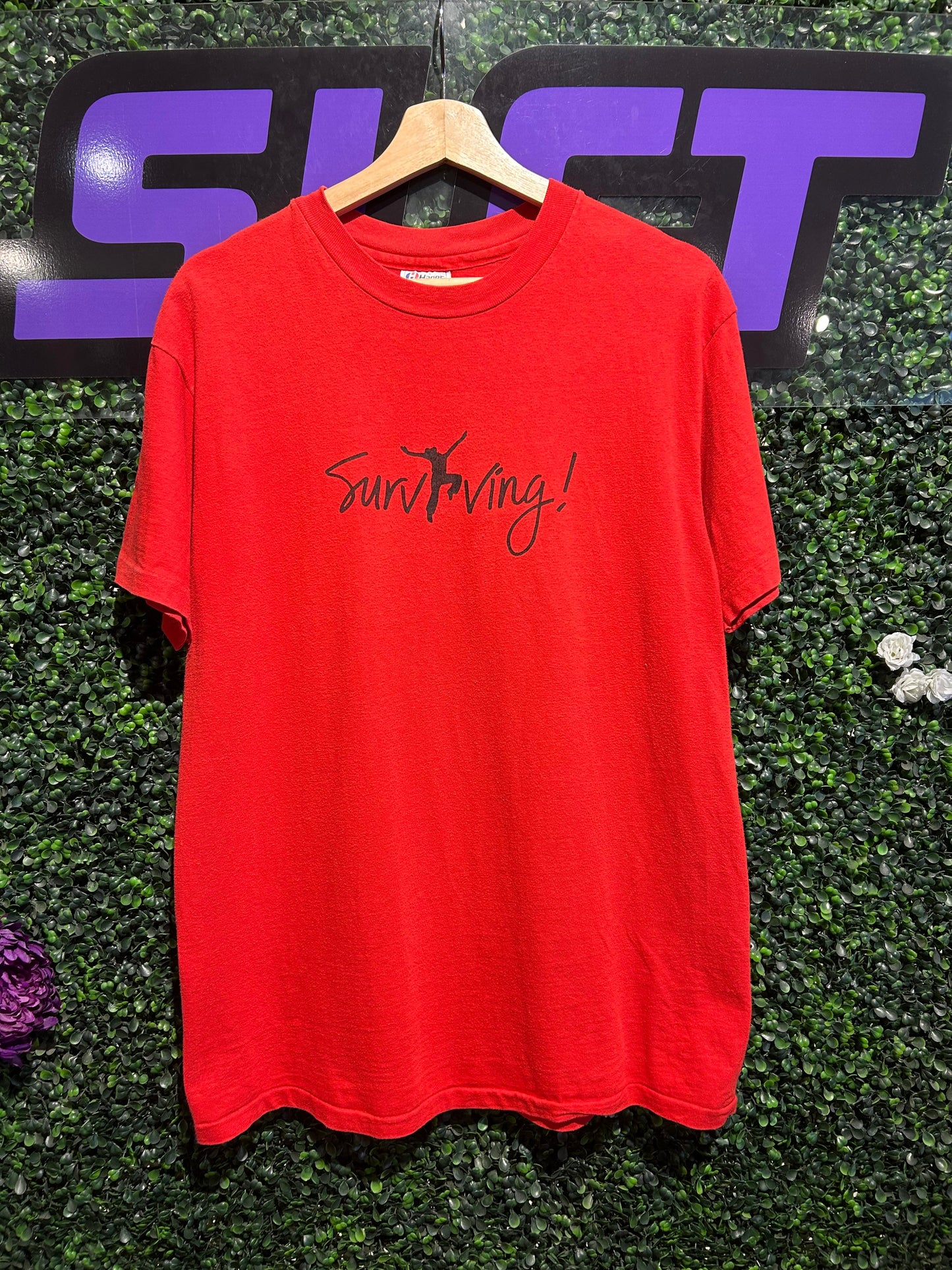 90s Surviving T-Shirt. Size Large