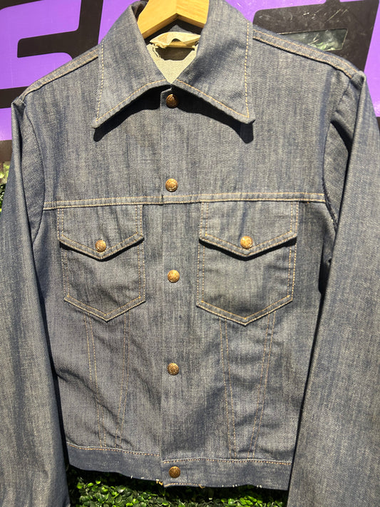 70s Montgomery Ward Denim Jacket. Size Small
