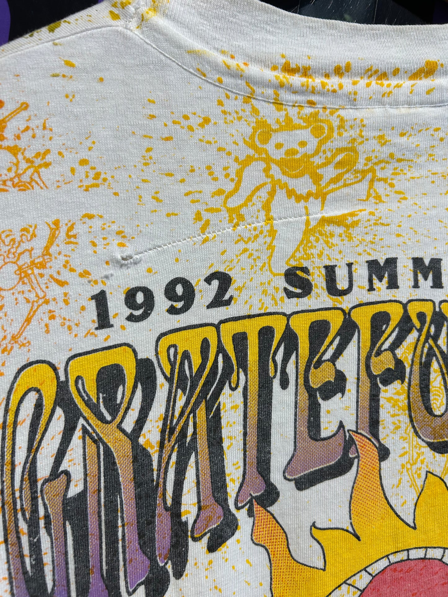 1992 Grateful Dead Summer Tour AOP T-Shirt. Size XL