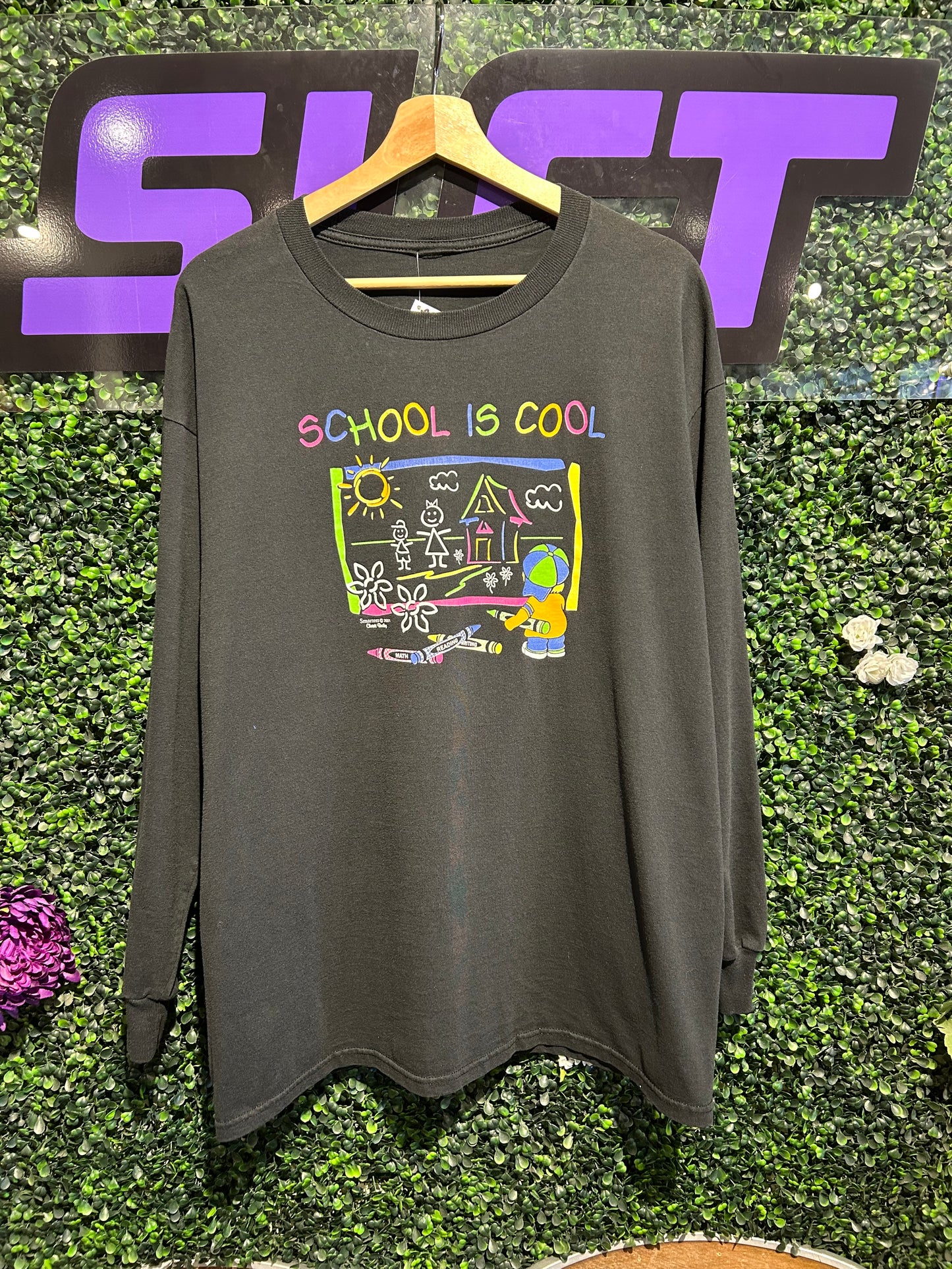 2001 School Is Cool LS Shirt. Size XL