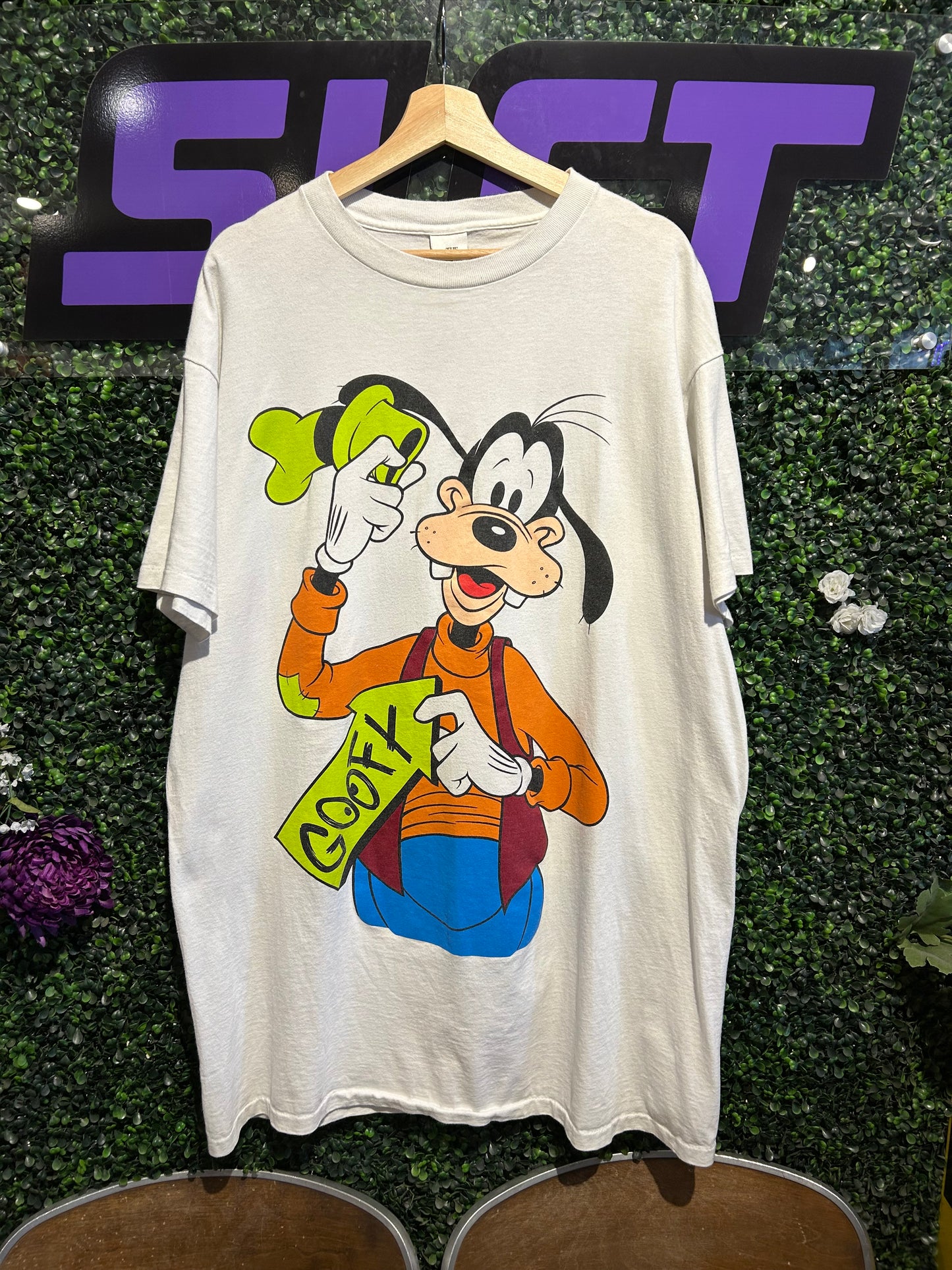 90s Goofy Double-Sided T-Shirt. Size XXL (OSFA)