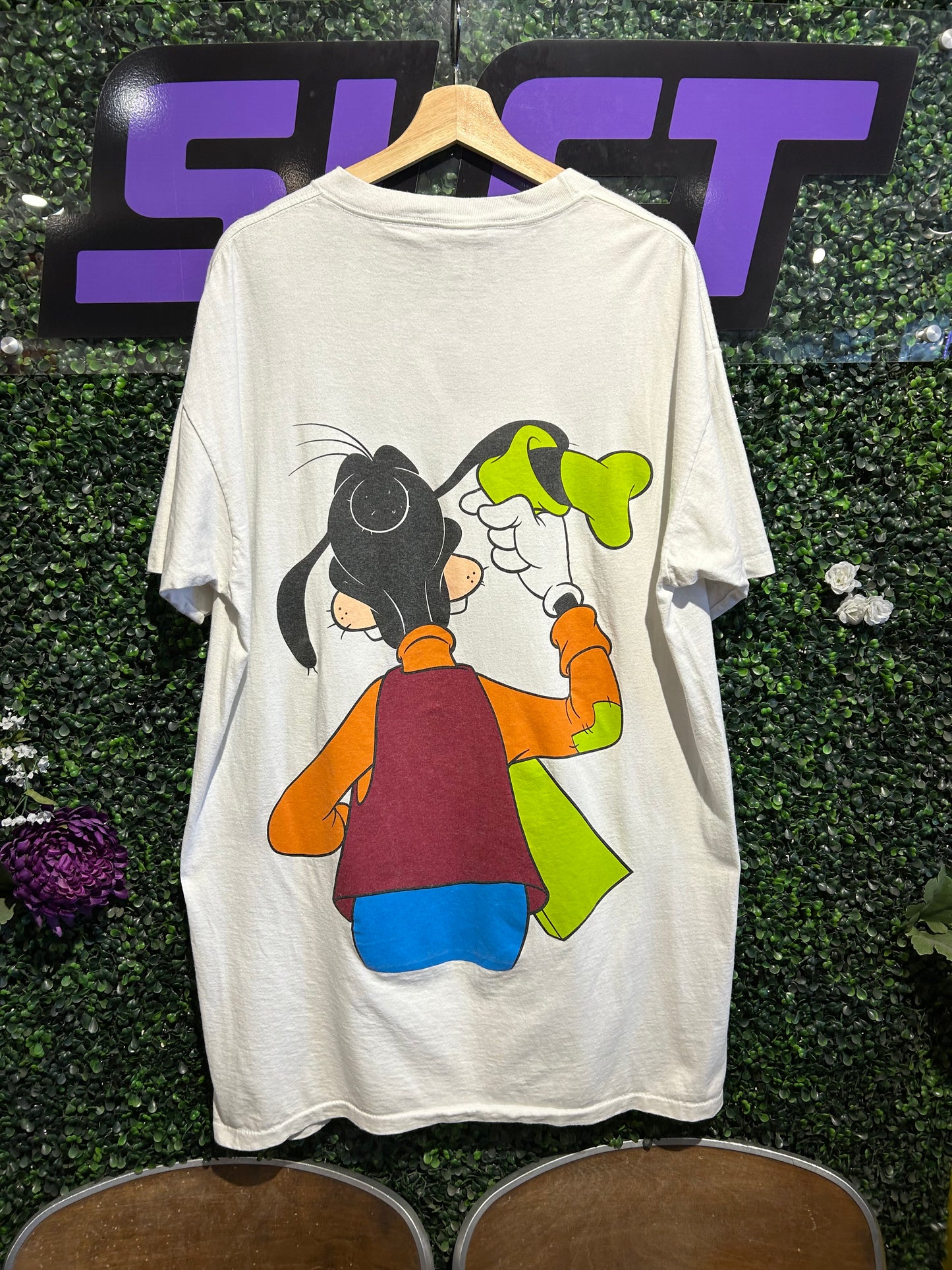 90s Goofy Double-Sided T-Shirt. Size XXL (OSFA)