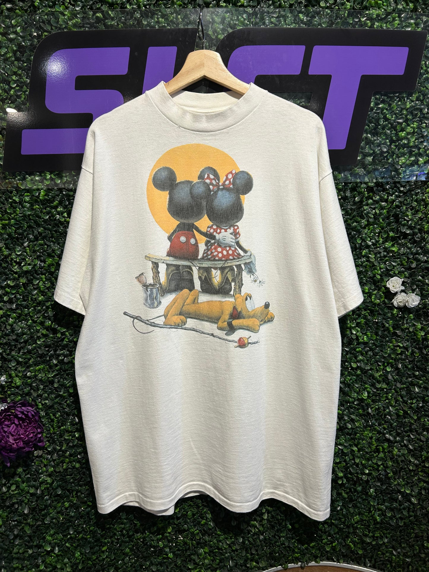90s The Art Of Disney “Puppy Love” T-Shirt. Size XL