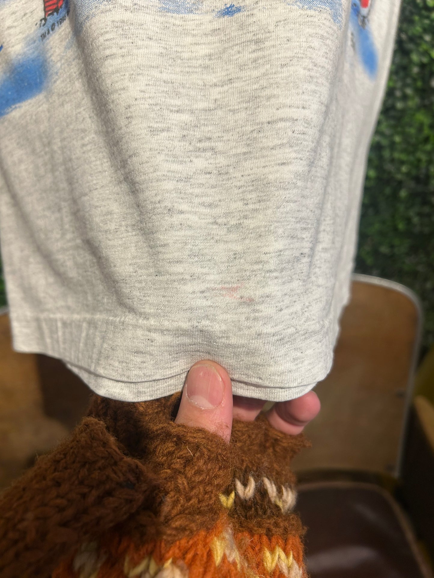 1995 Looney Tunes Christmas T-Shirt. Size Large