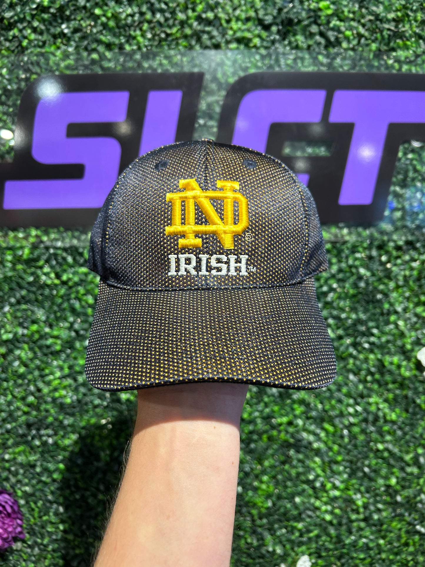 Vintage Notre Dame Irish Mesh Hat