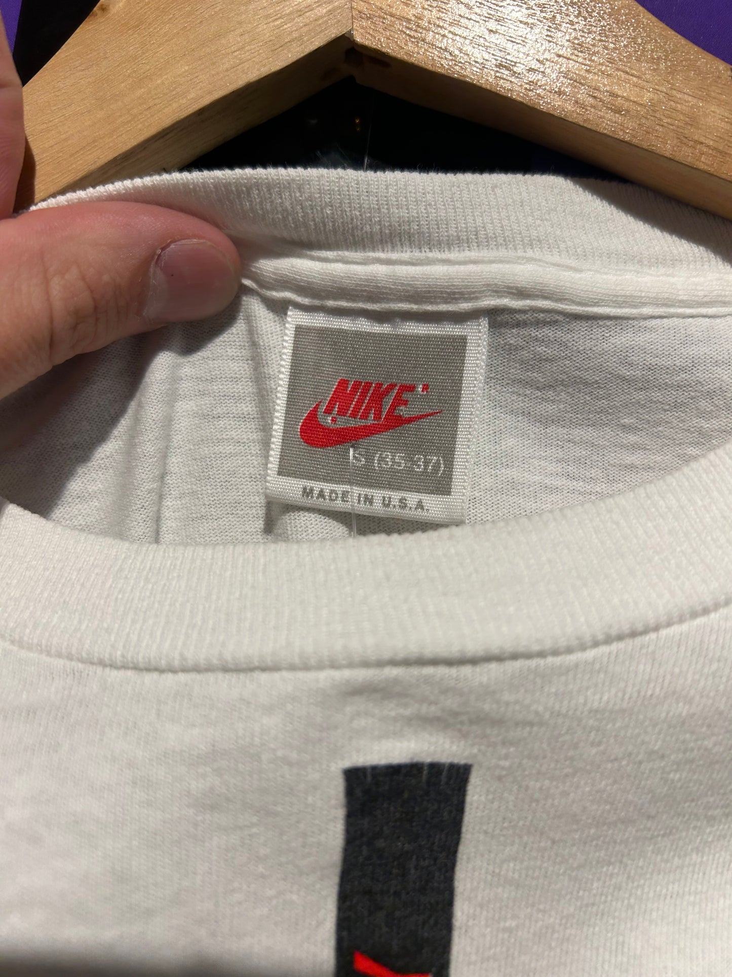 90s Nike Can You Say Kick Some Butt T-Shirt. Size S/M