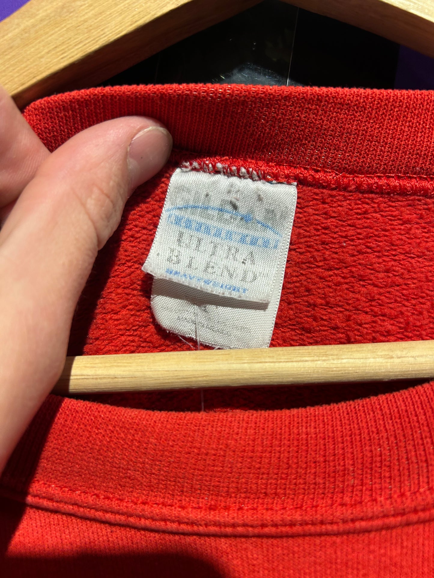 1995 Motown Studio Crewneck. Size Large