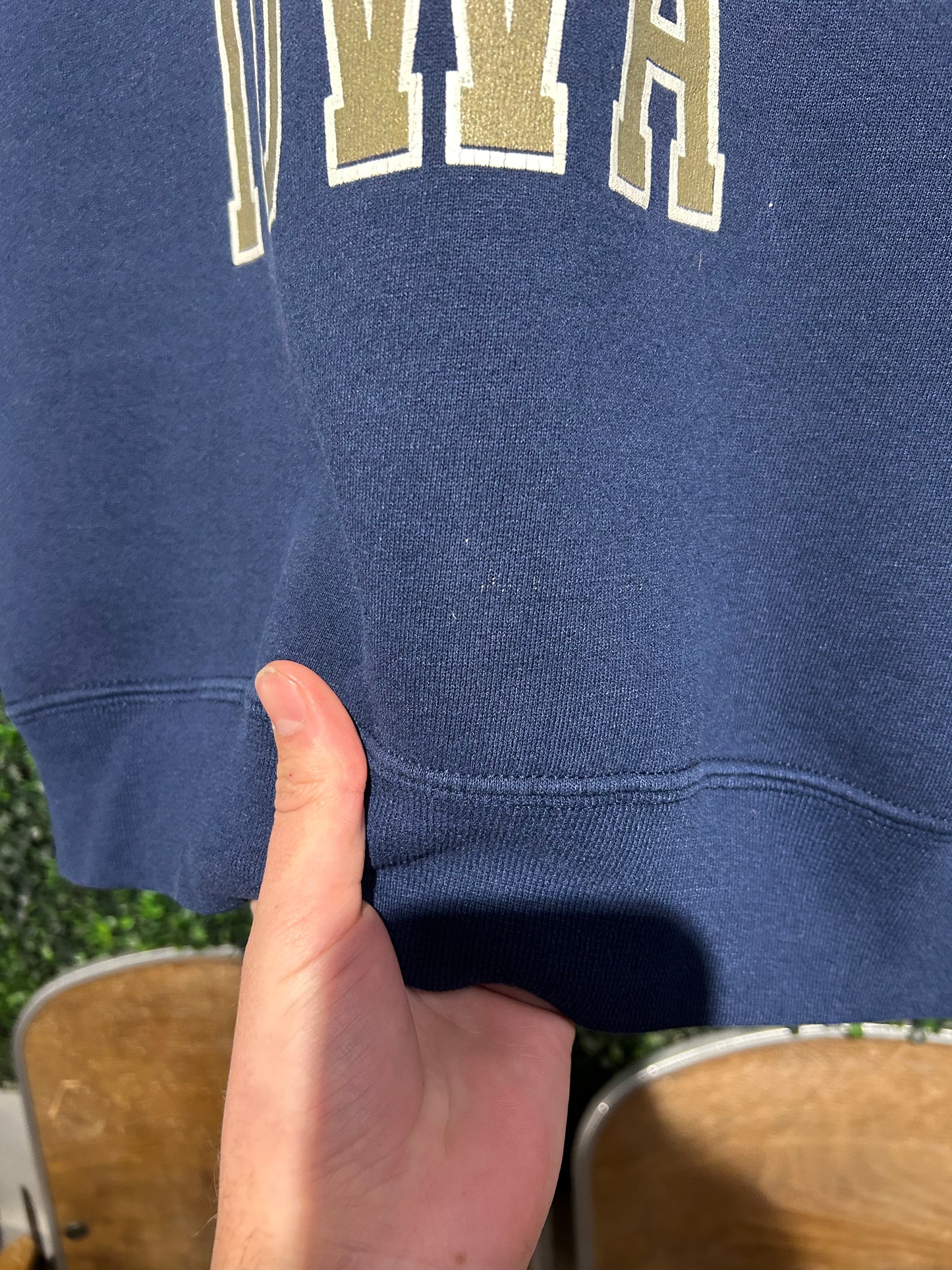 90s Northern Iowa Russell Crewneck. Size Large