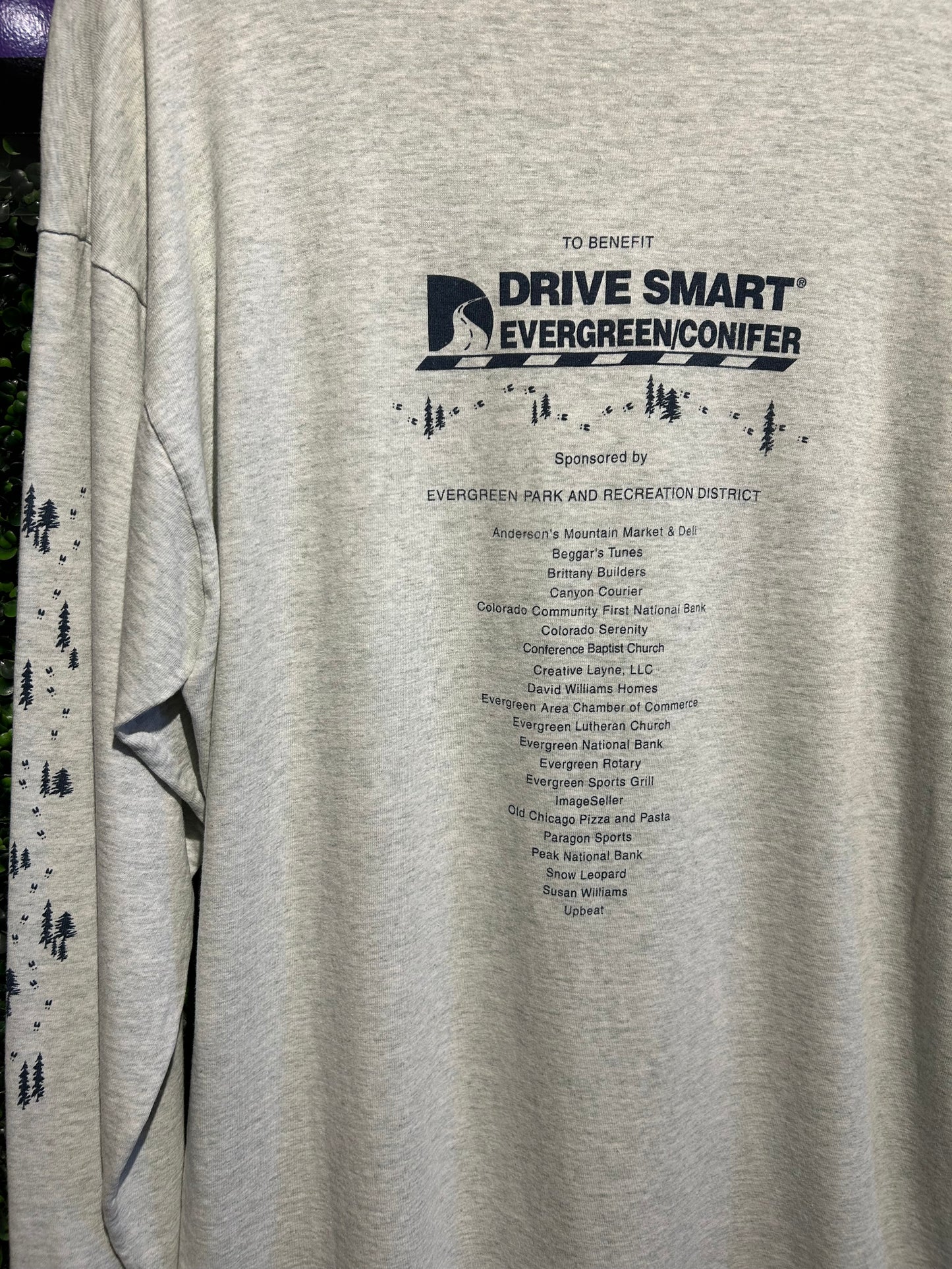 1997 Skate The Lake Evergreen Colorado LS Shirt. Size XL