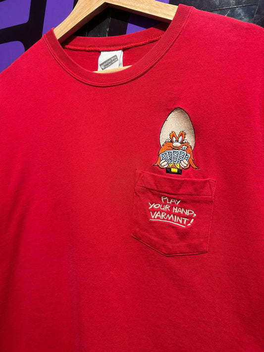 Vintage Yosemite Sam Pocket T-Shirt. Size M/L