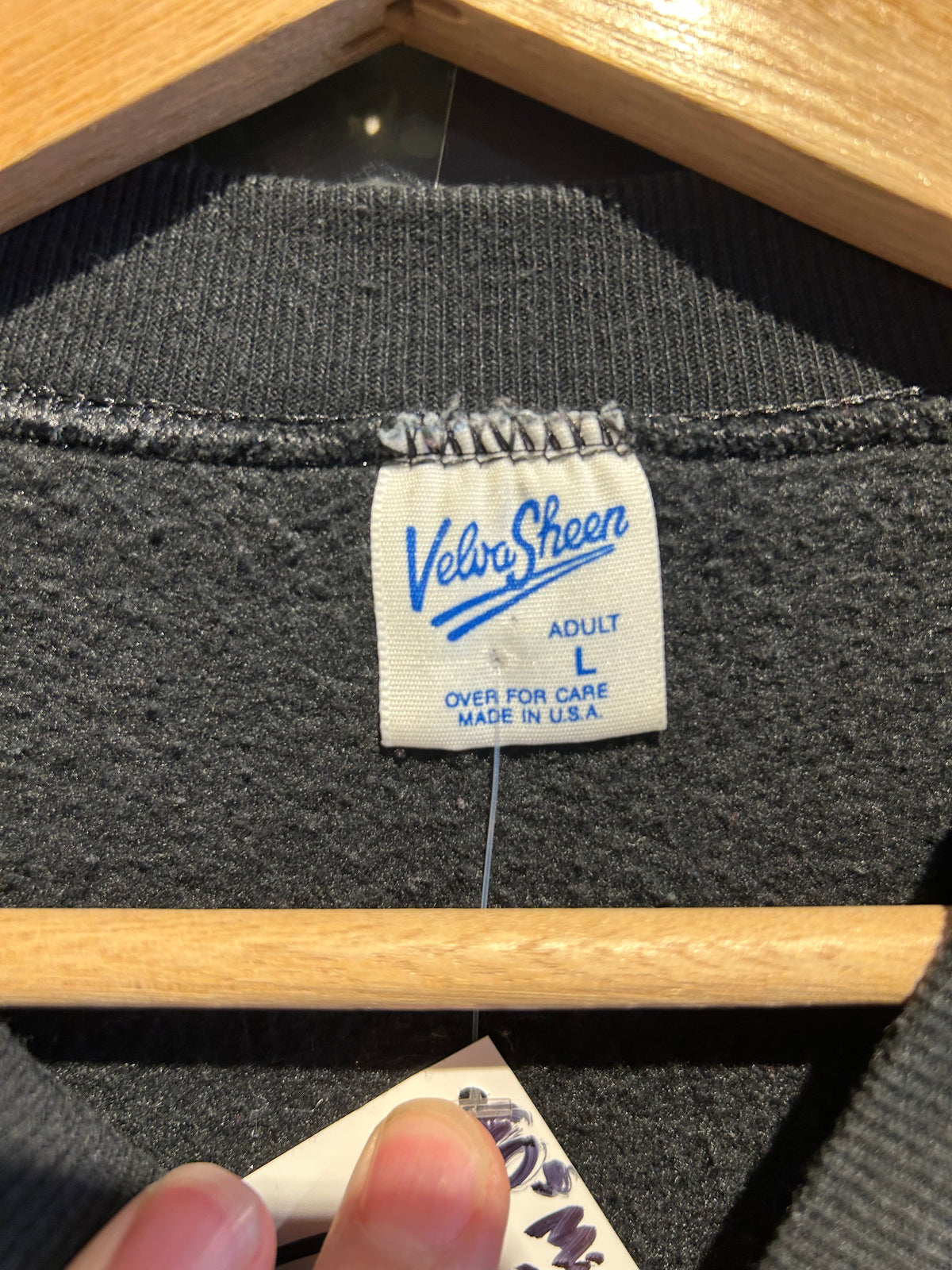 90s Disney Mickey Mouse Embroidered Crewneck. Size Large