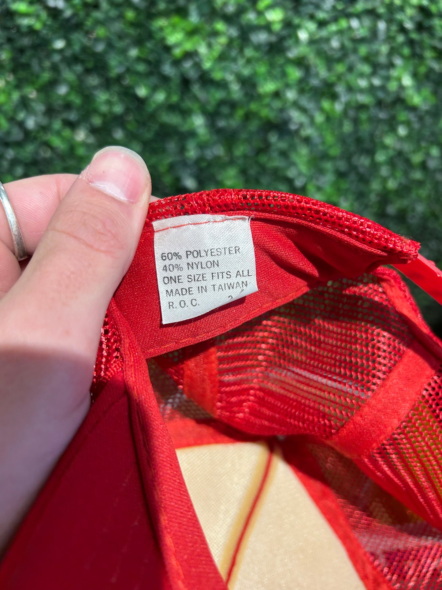 Vintage Watneys Red Barrel Beer Trucker Hat