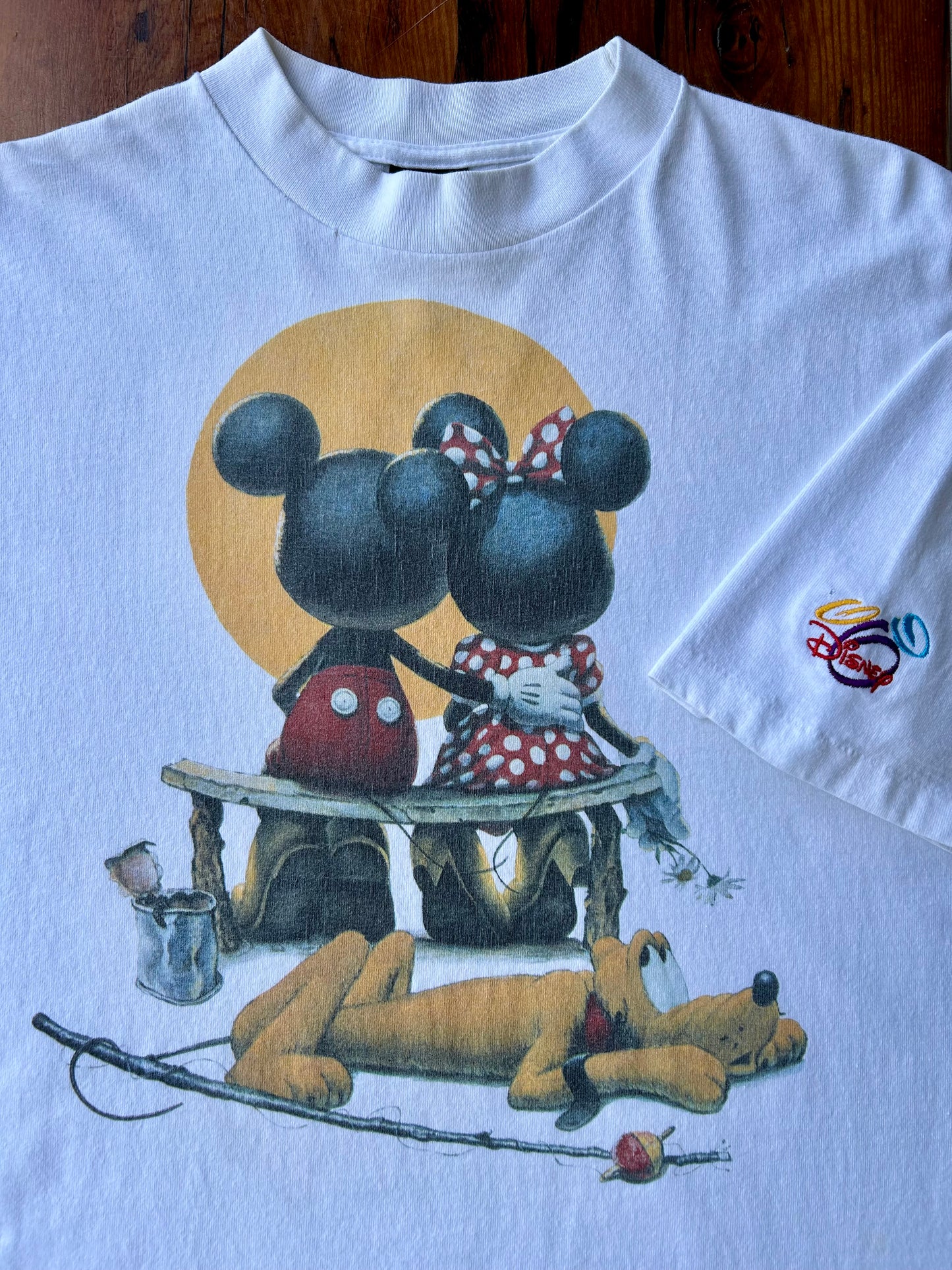 90s The Art Of Disney “Puppy Love” T-Shirt. Size XL