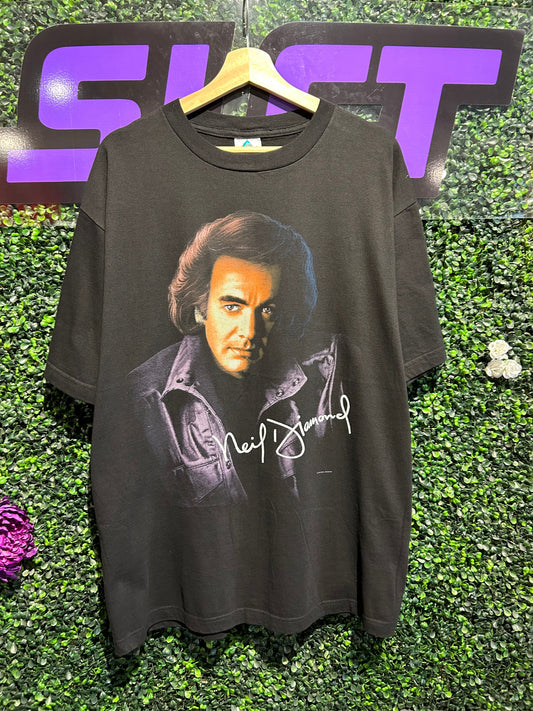 1996 Neil Diamond US Tour T-Shirt. Size XL