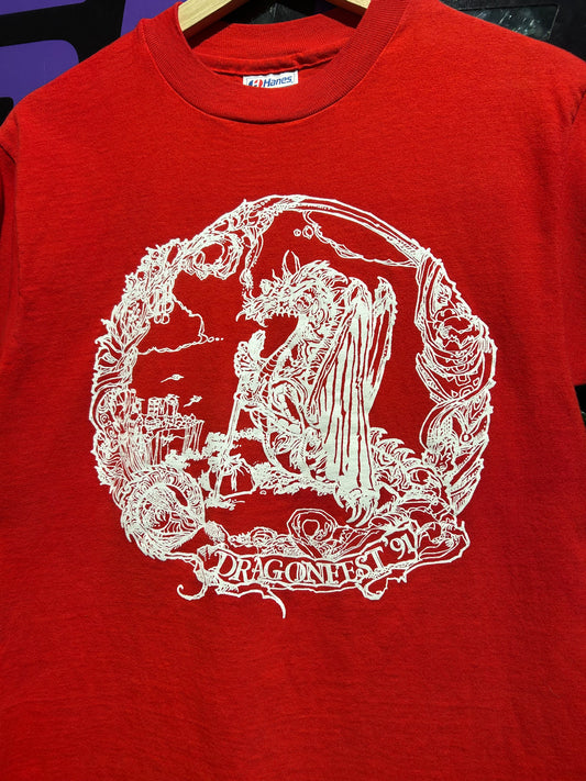 1991 Dragonfest T-Shirt. Size Medium