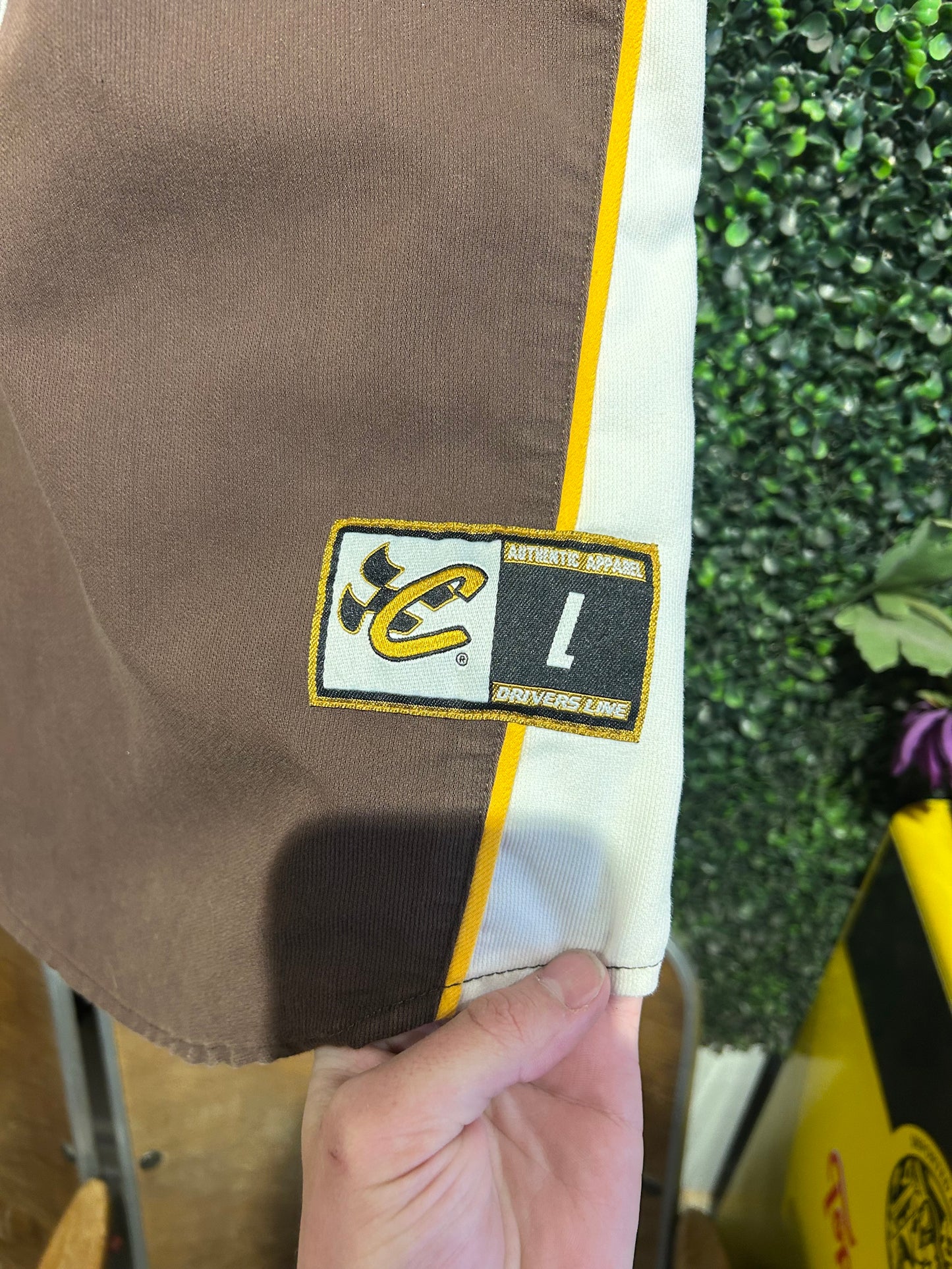 Vintage UPS NASCAR Racing Shirt. Size L/XL