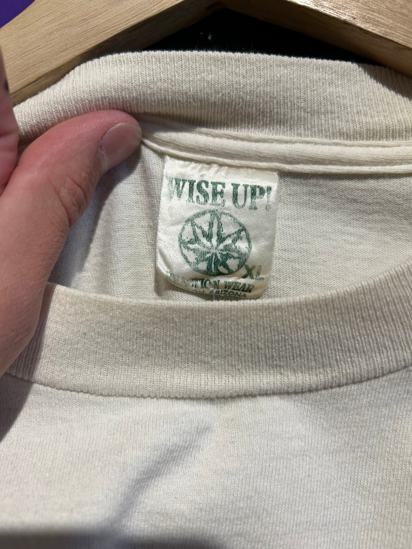 90s Why Am I A Criminal? Marijuana Prohibition T-Shirt. Size XL