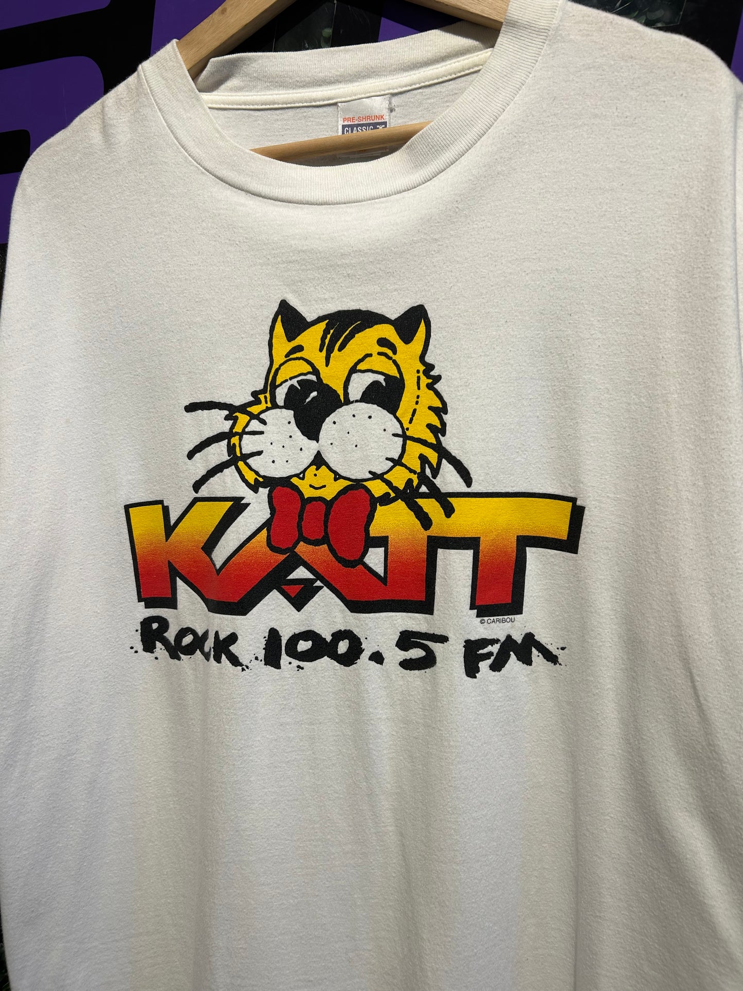 90s KATT Rock Radio T-Shirt. Size XL