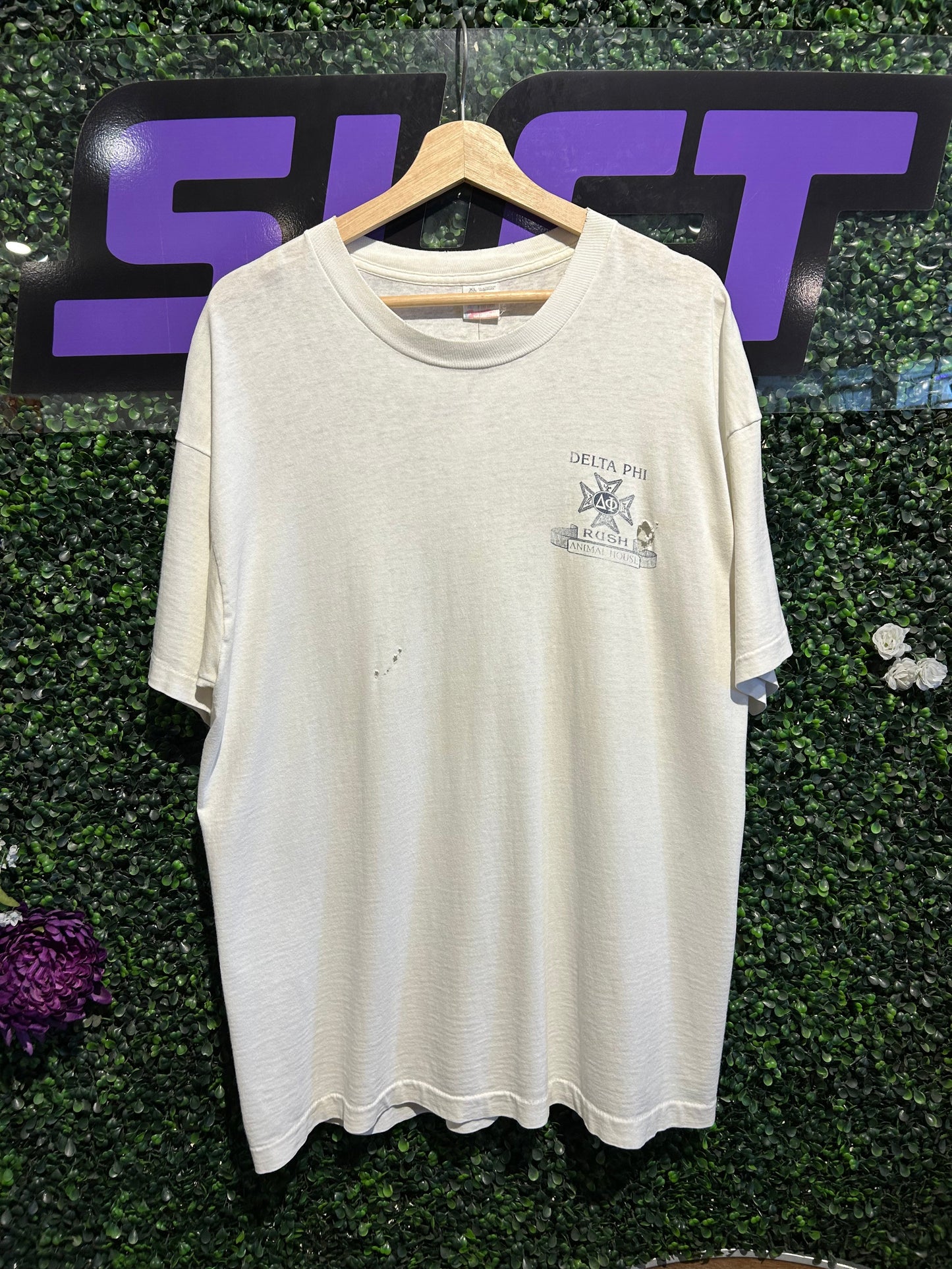 90s Delta Phi Rush T-Shirt. Size XL