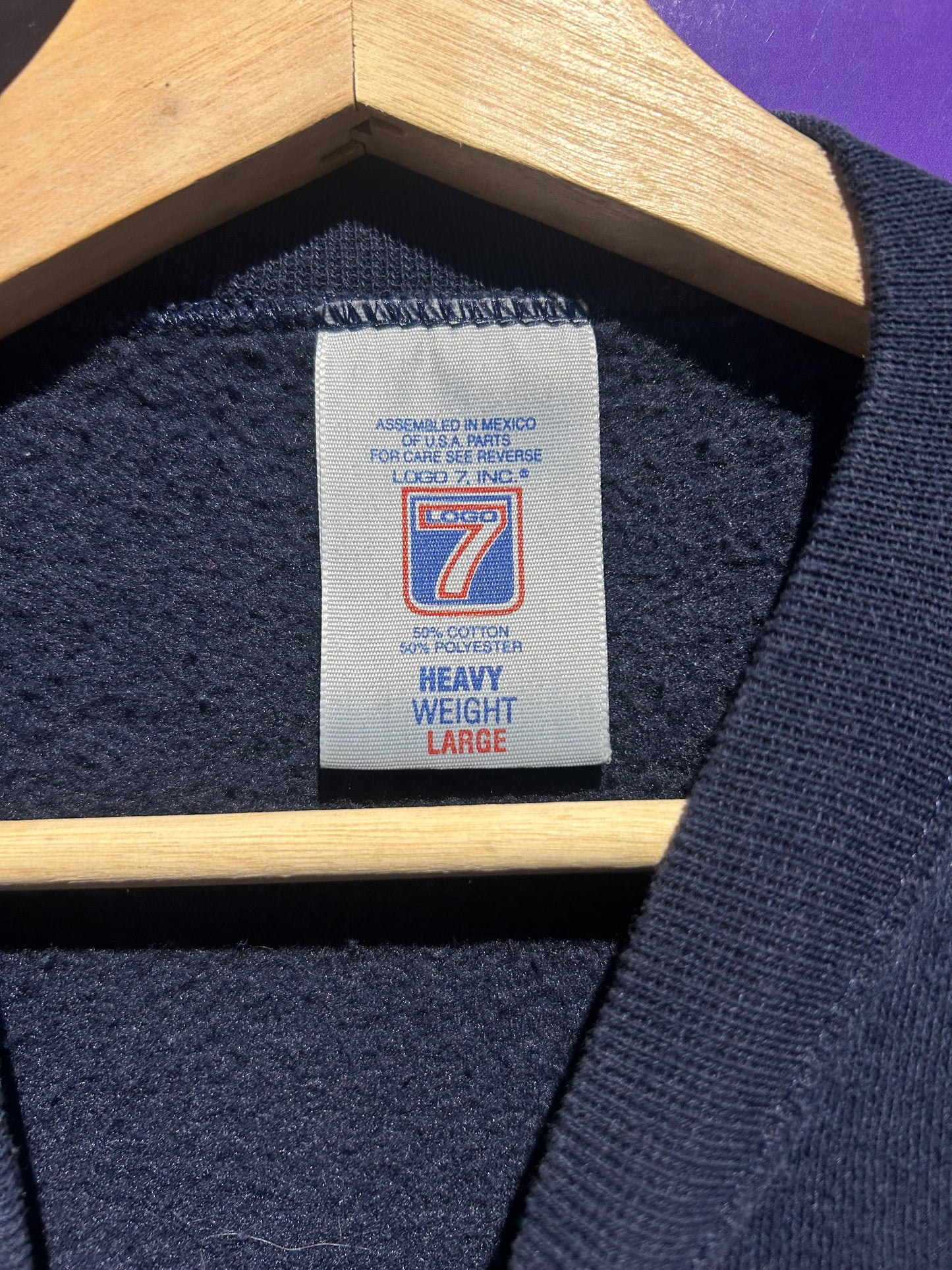 1998 Denver Broncos AFC Champions Crewneck. Size Large