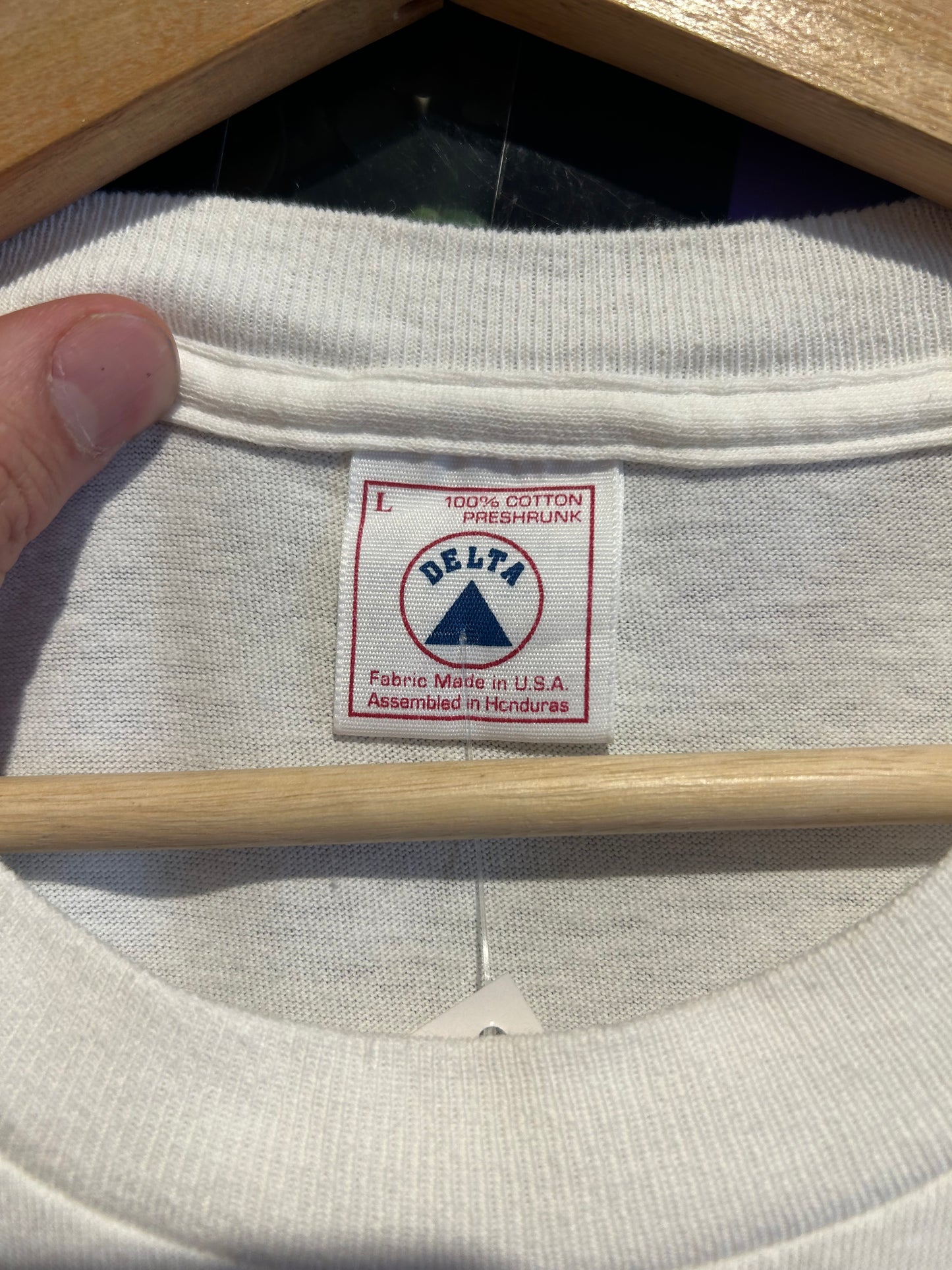 1996 Harry Gant Bristol Motor Speedway Racing T-Shirt. Size Large