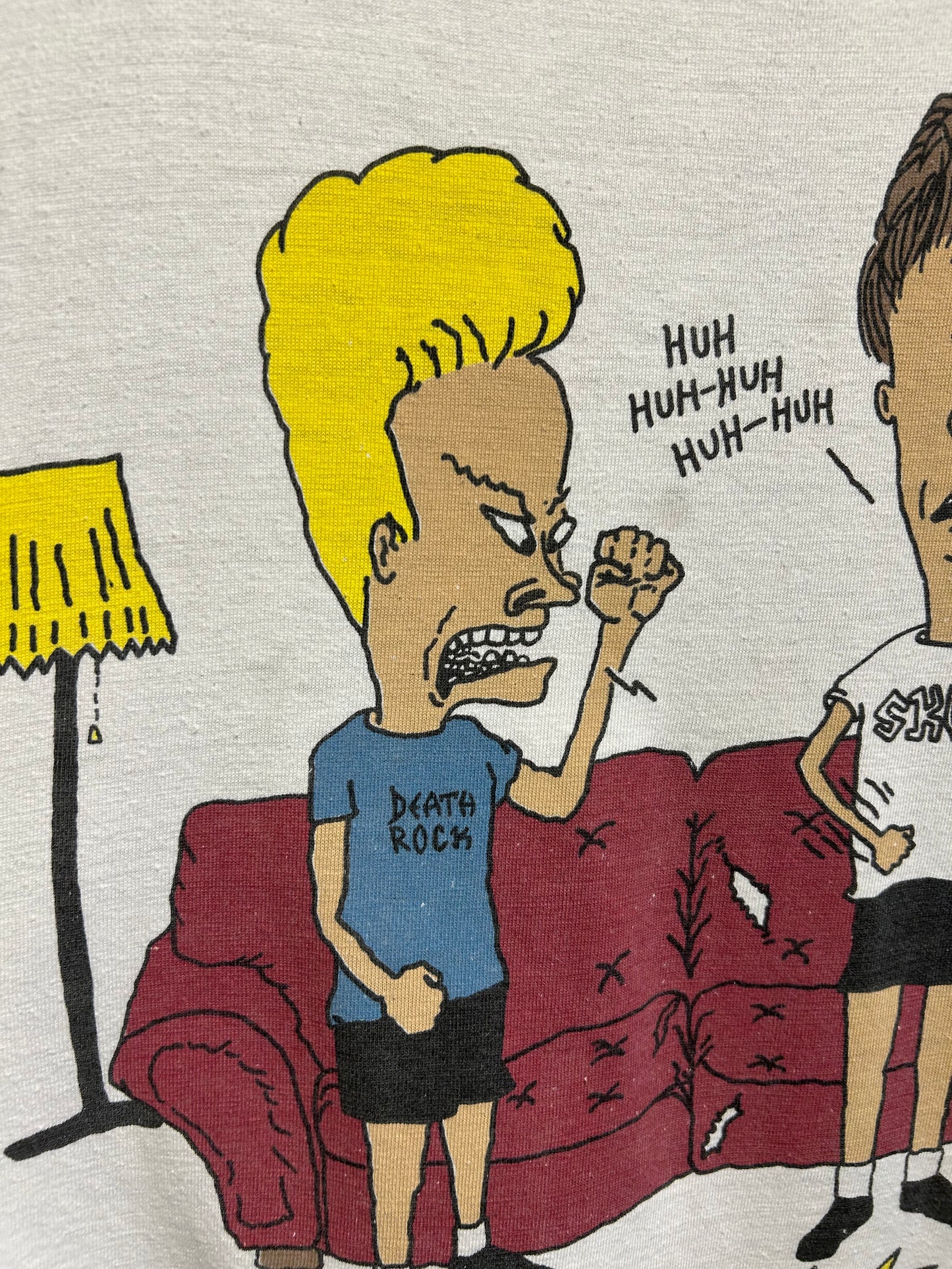 90s Beavis And Butthead MTV Promo T-Shirt. Size Medium