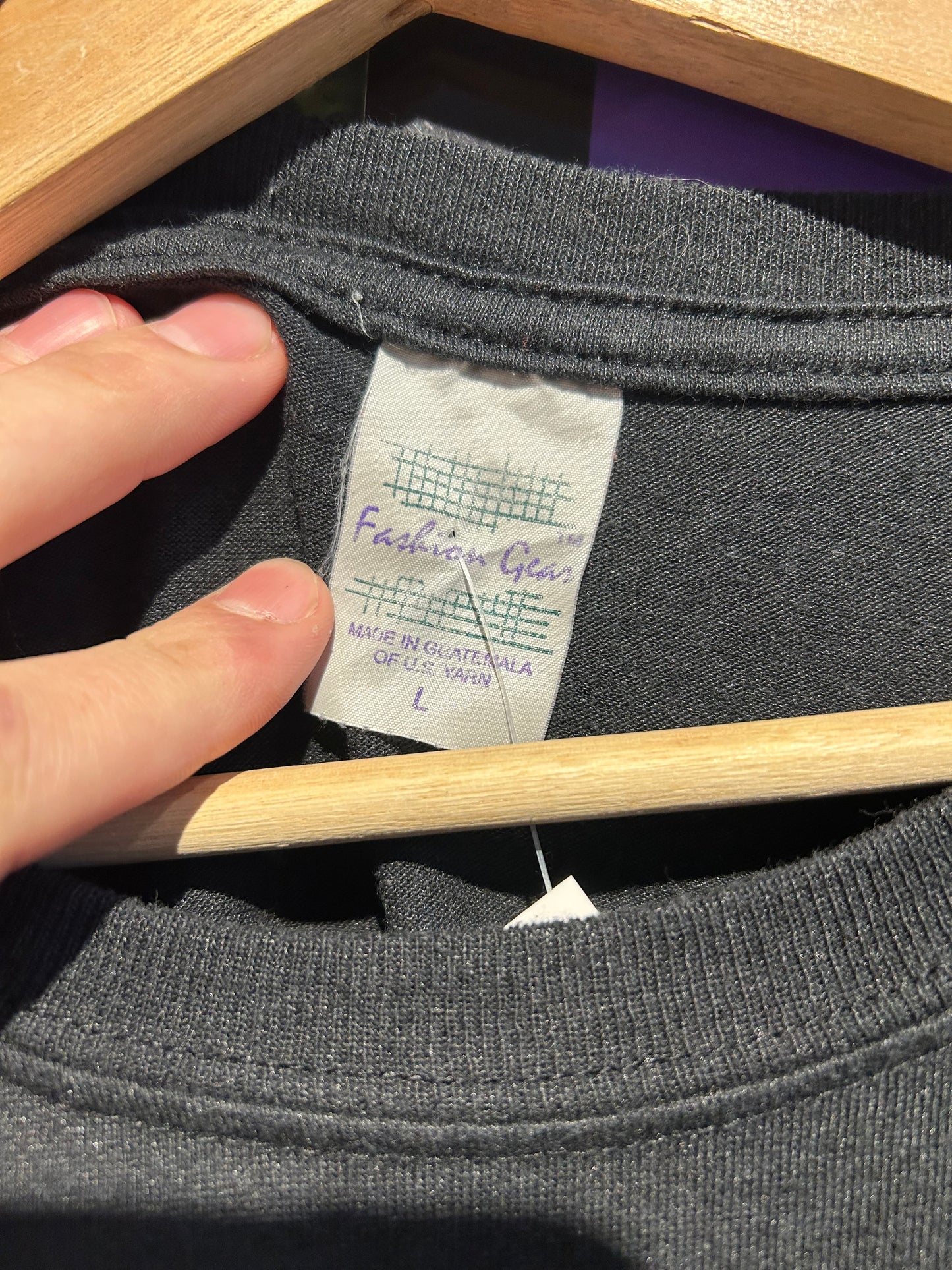 Vintage Eagle Skull T-Shirt. Size L/XL