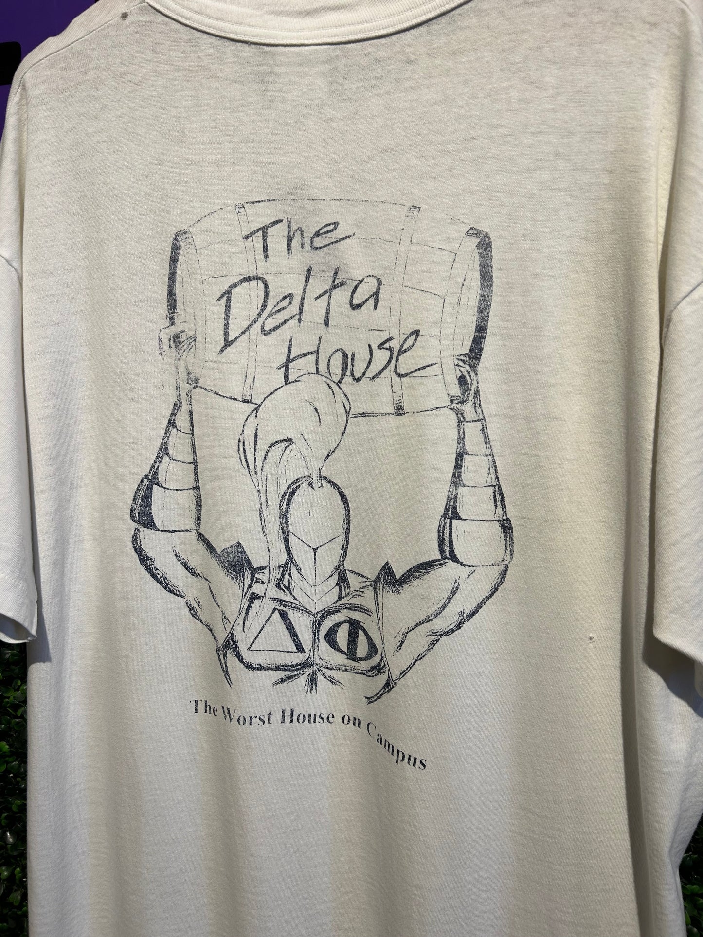 90s Delta Phi Rush T-Shirt. Size XL