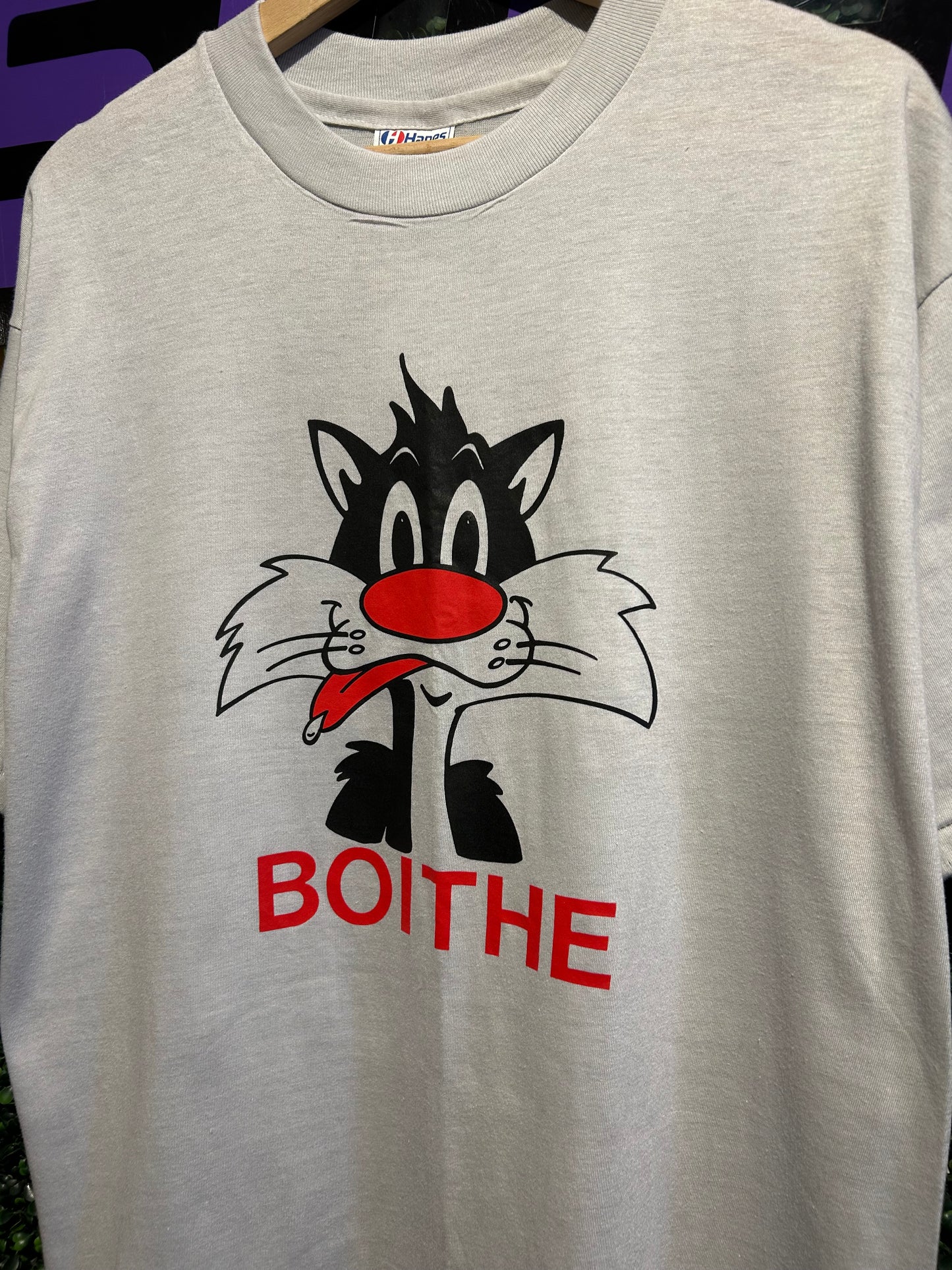 80s Boise Idaho Sylvester The Cat T-Shirt. Size L/XL