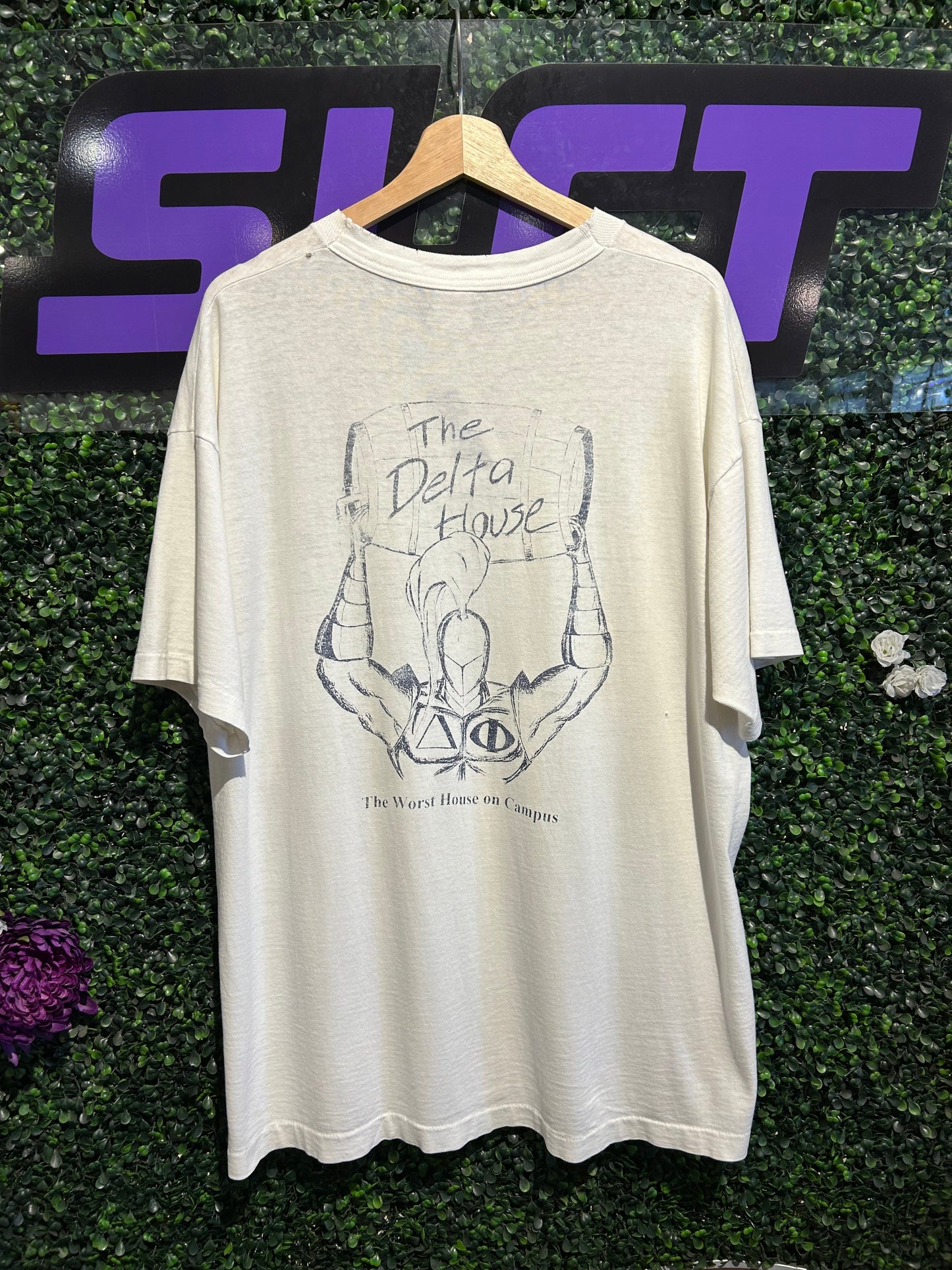 90s Delta Phi Rush T-Shirt. Size XL