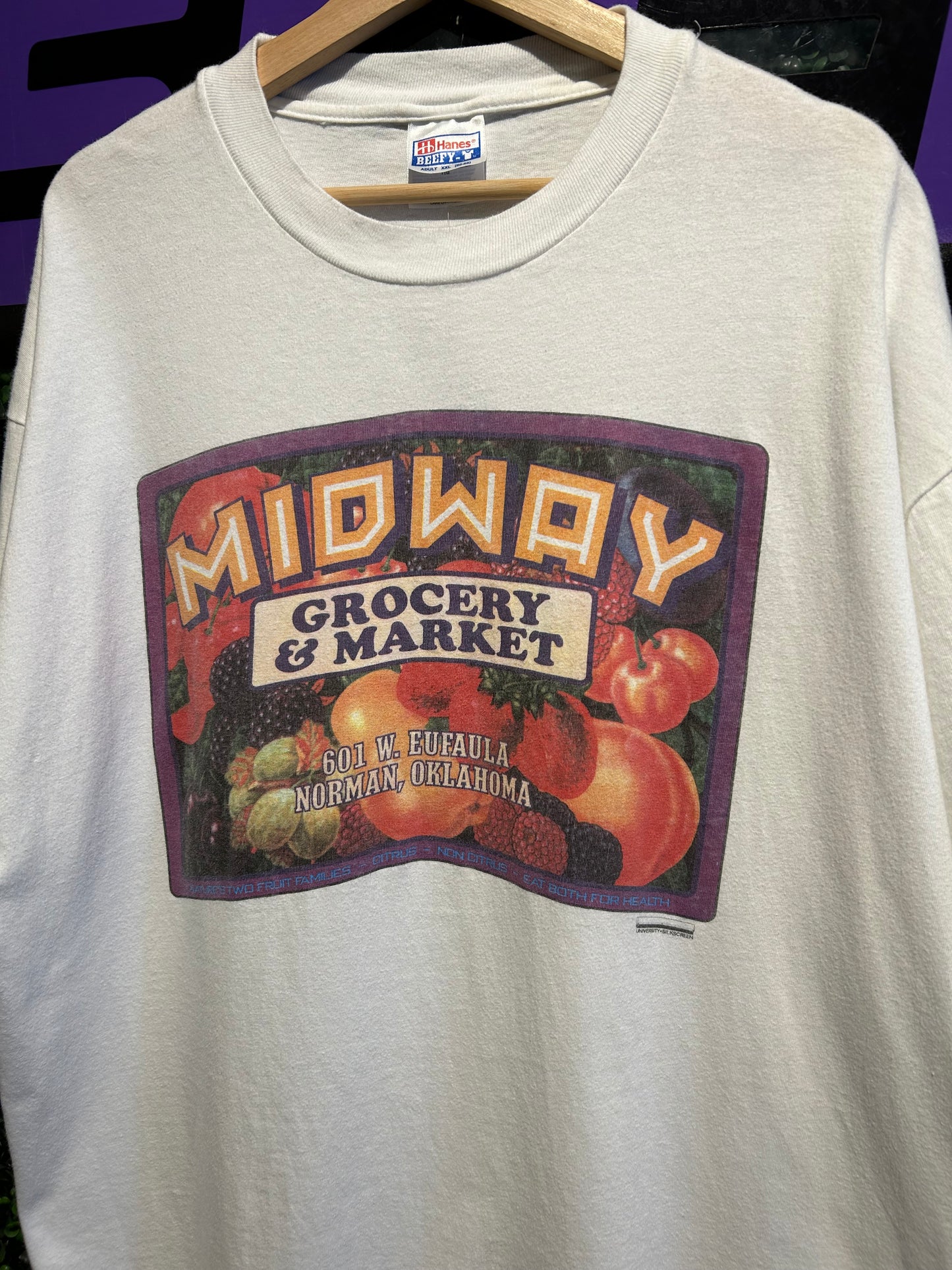 90s Midway Grocery & Market T-Shirt. Size XXL