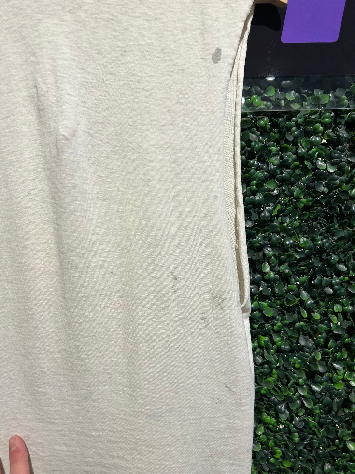 70s Panama Red Cut-Off T-Shirt. Size Medium