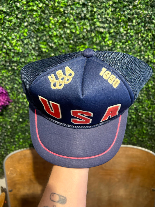 1988 USA Olympics Trucker Hat