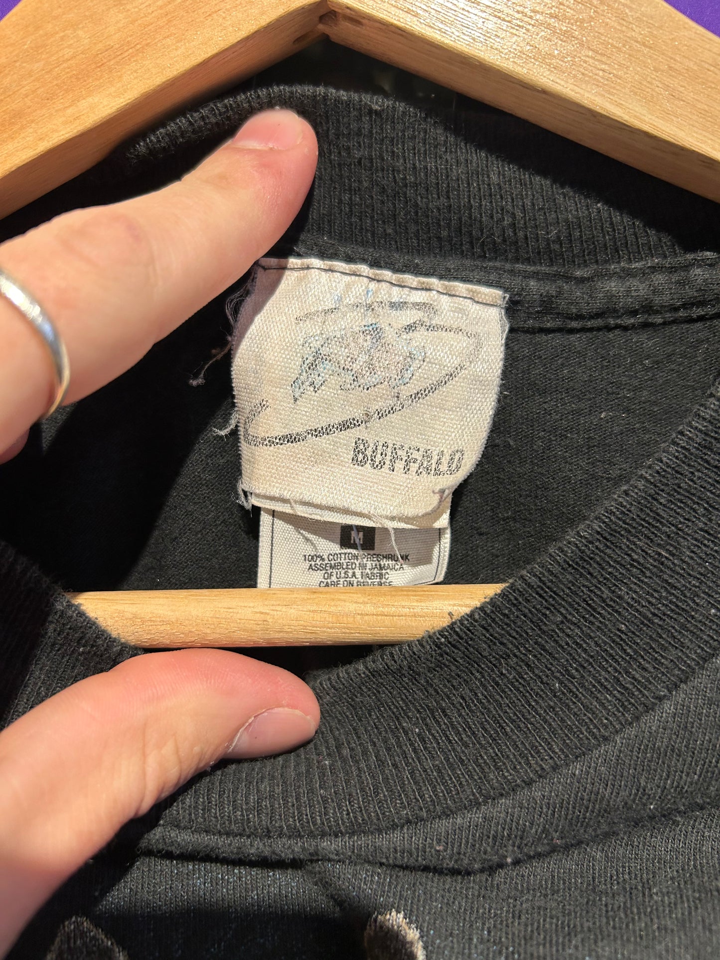 1991 Wolf T-Shirt. Size Medium