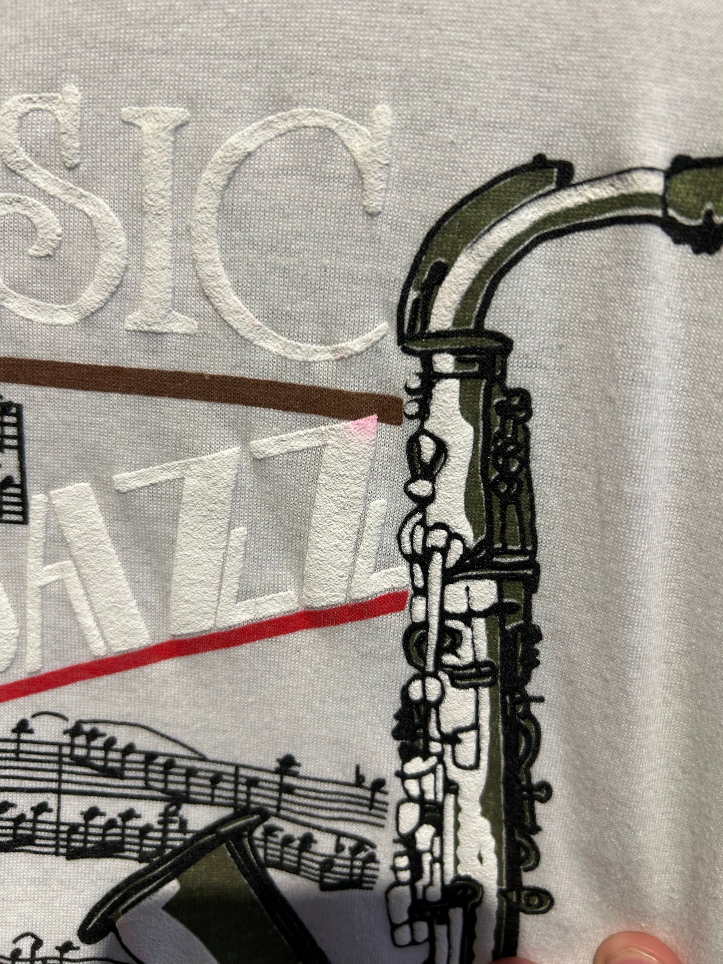 90s New York Music T-Shirt. Size Large