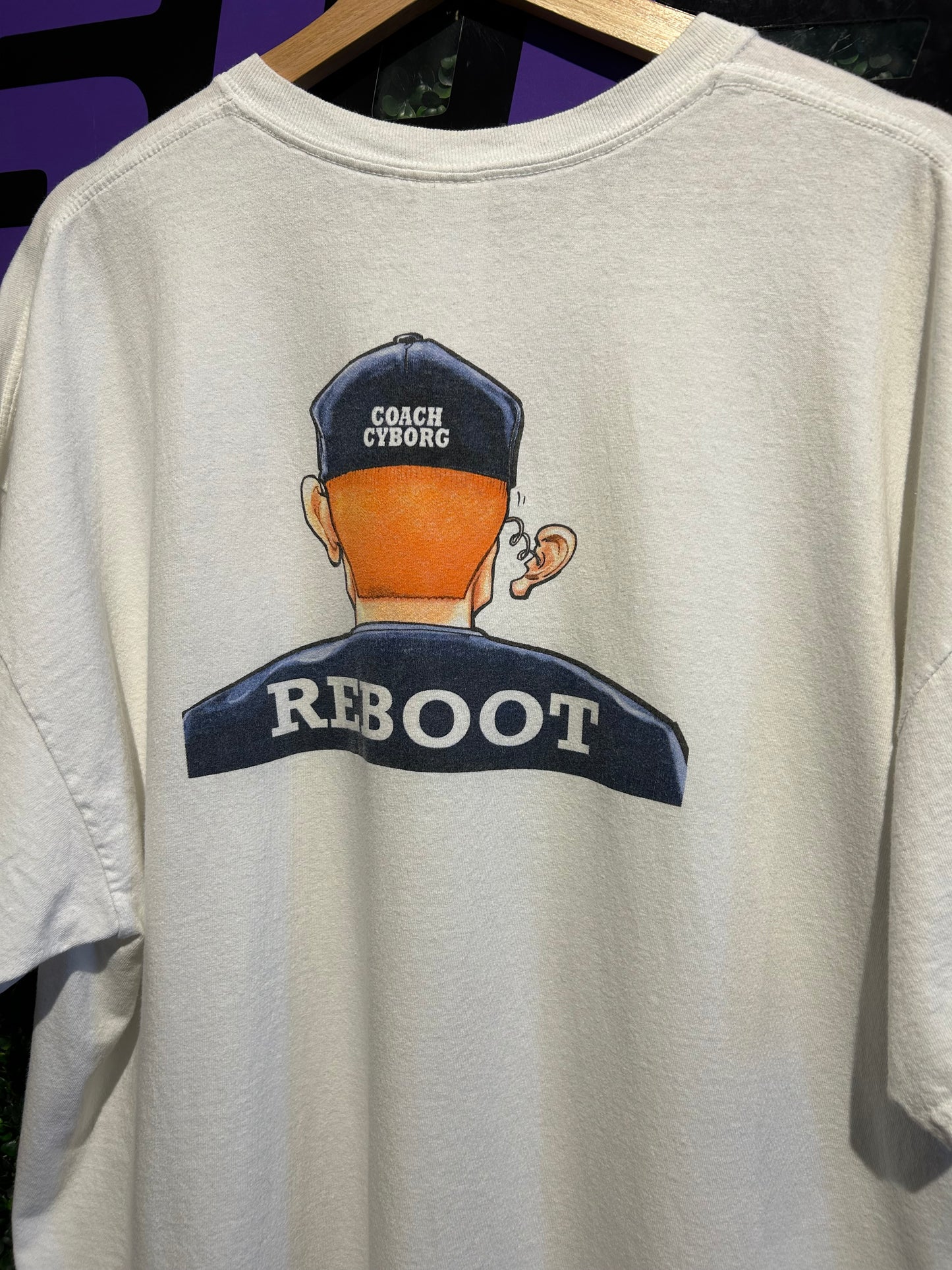 00s Coach Cyborg T-Shirt. Size XXL