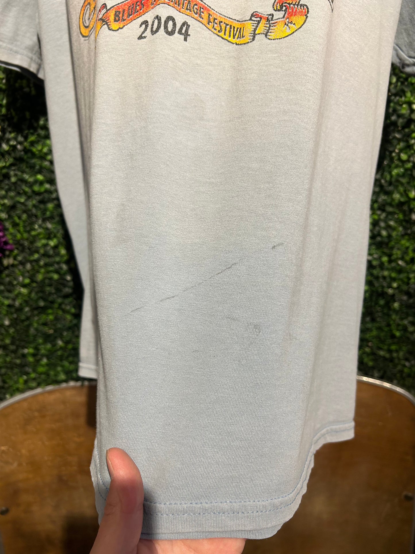 2004 St. Croix Blues & Heritage Festival T-Shirt. Size XL