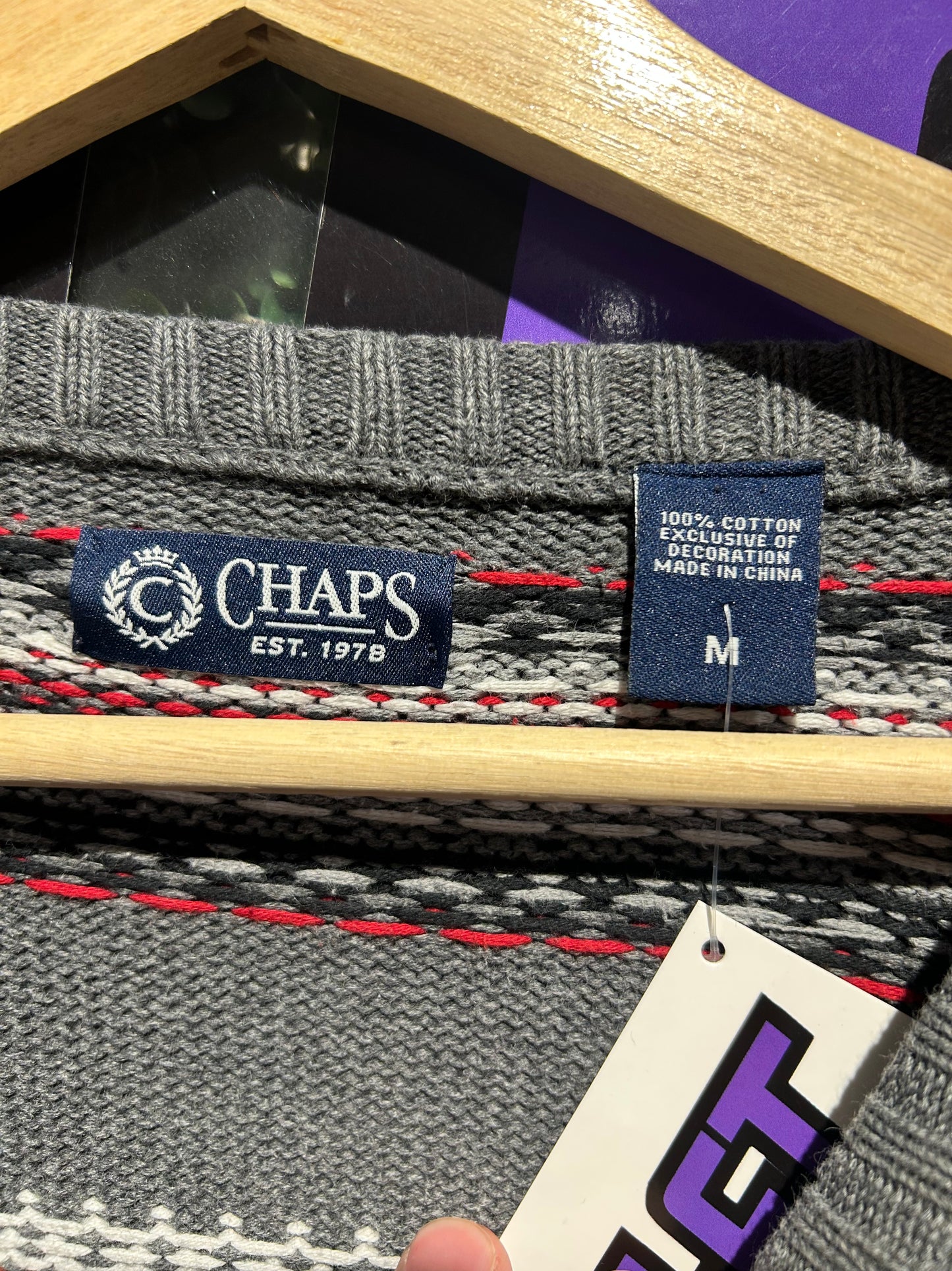 00s Chaps Knit Sweater. Size M/L