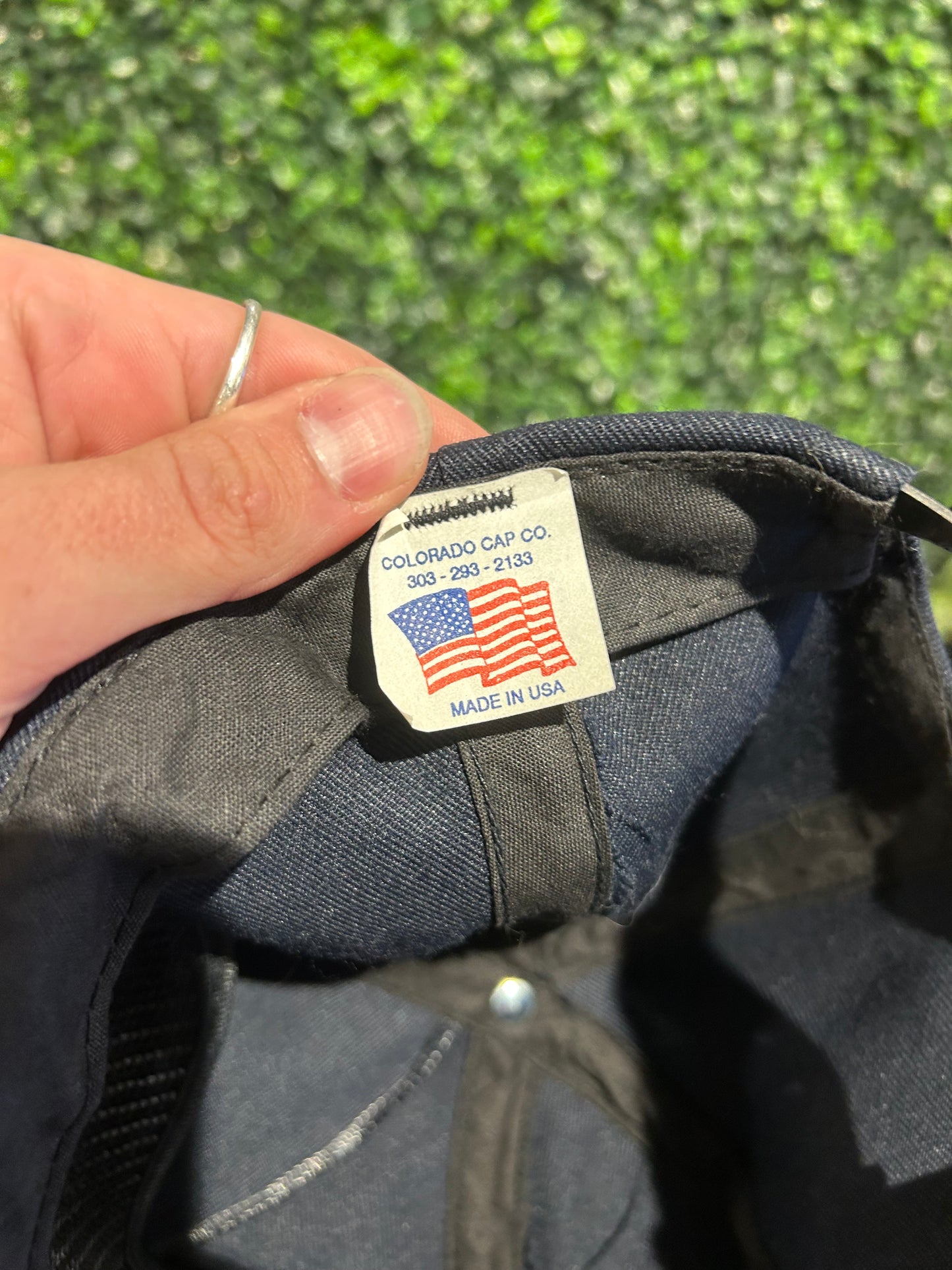 Vintage Littleton Fire Department Snapback Hat