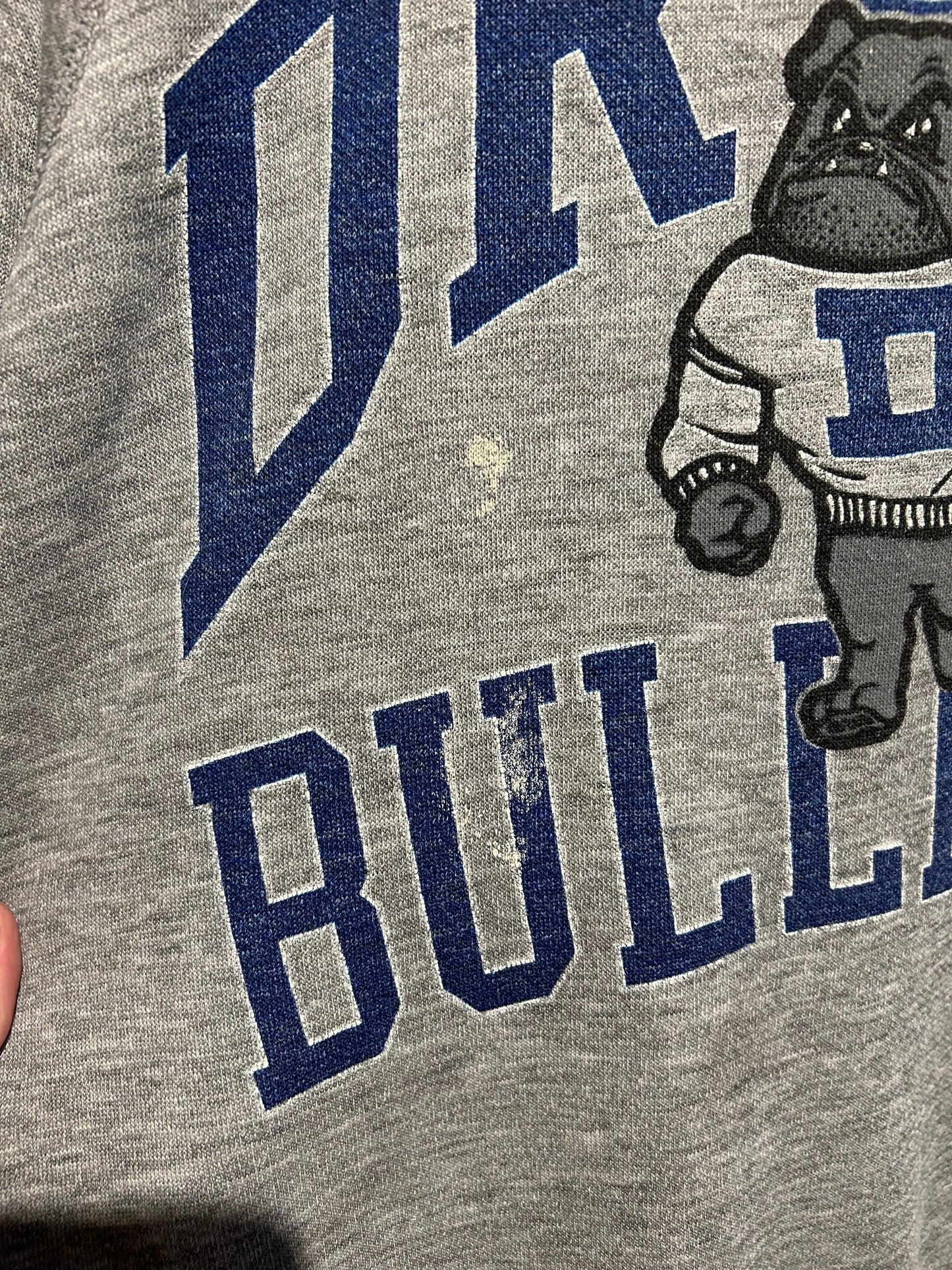 80s Drake Bulldogs Crewneck. Size Large
